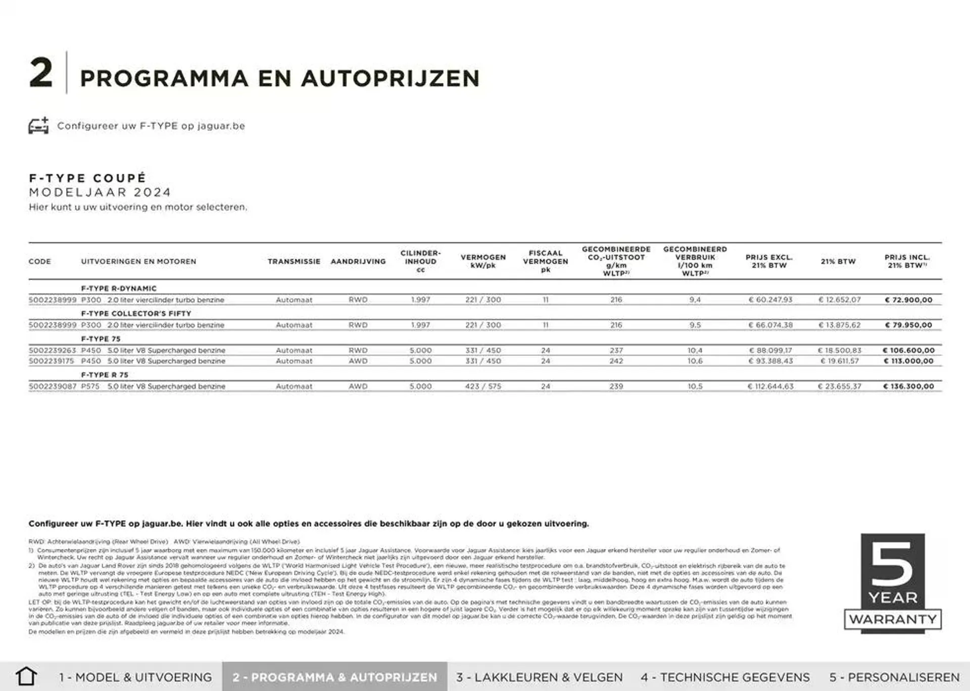 F-type van 8 oktober tot 8 oktober 2025 - folder pagina 9