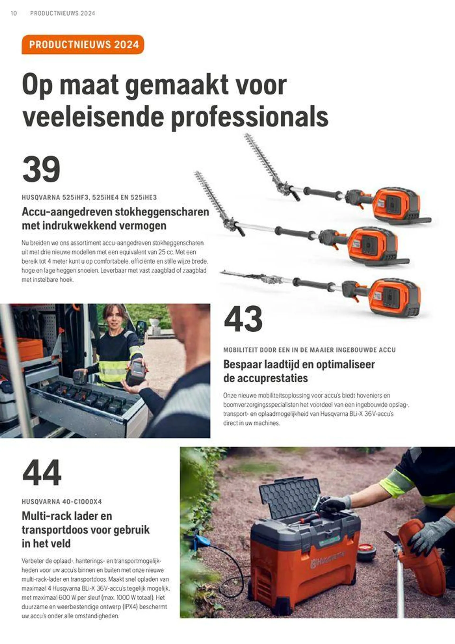 Professionele Producten 2024 van 3 april tot 31 december 2024 - folder pagina 10