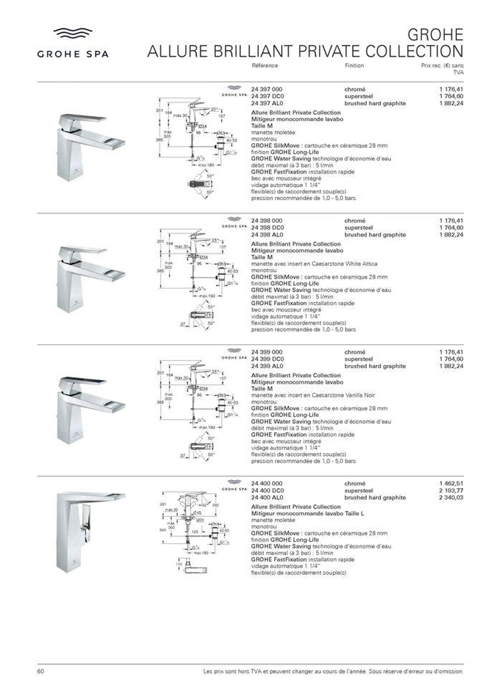 CATALOGUE 2024 van 2 februari tot 31 januari 2025 - folder pagina 60