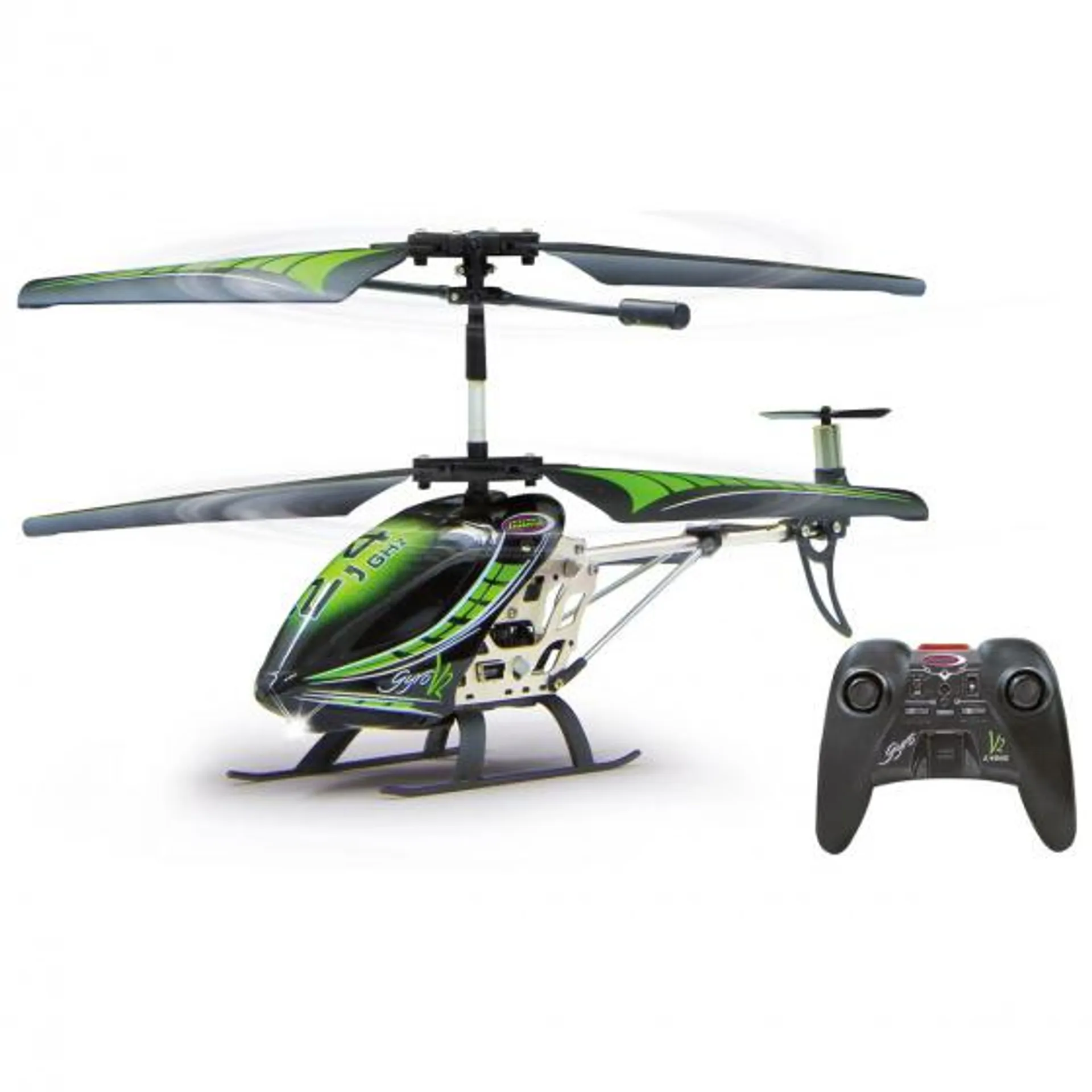 JAMARA RC Gyro V2 helikopter jongens 2,4GHz 23 cm groen