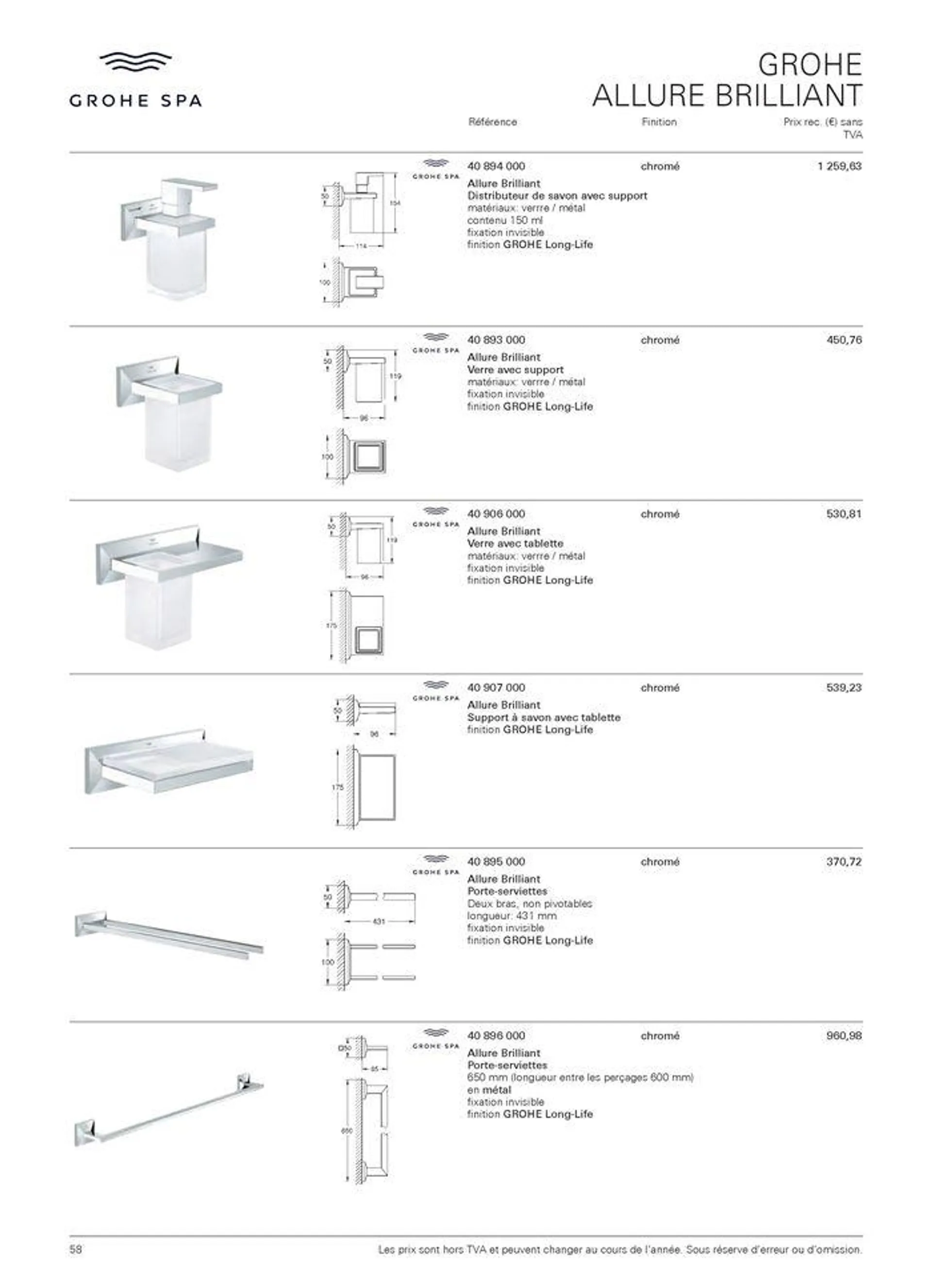 CATALOGUE 2024 van 2 februari tot 31 januari 2025 - folder pagina 58