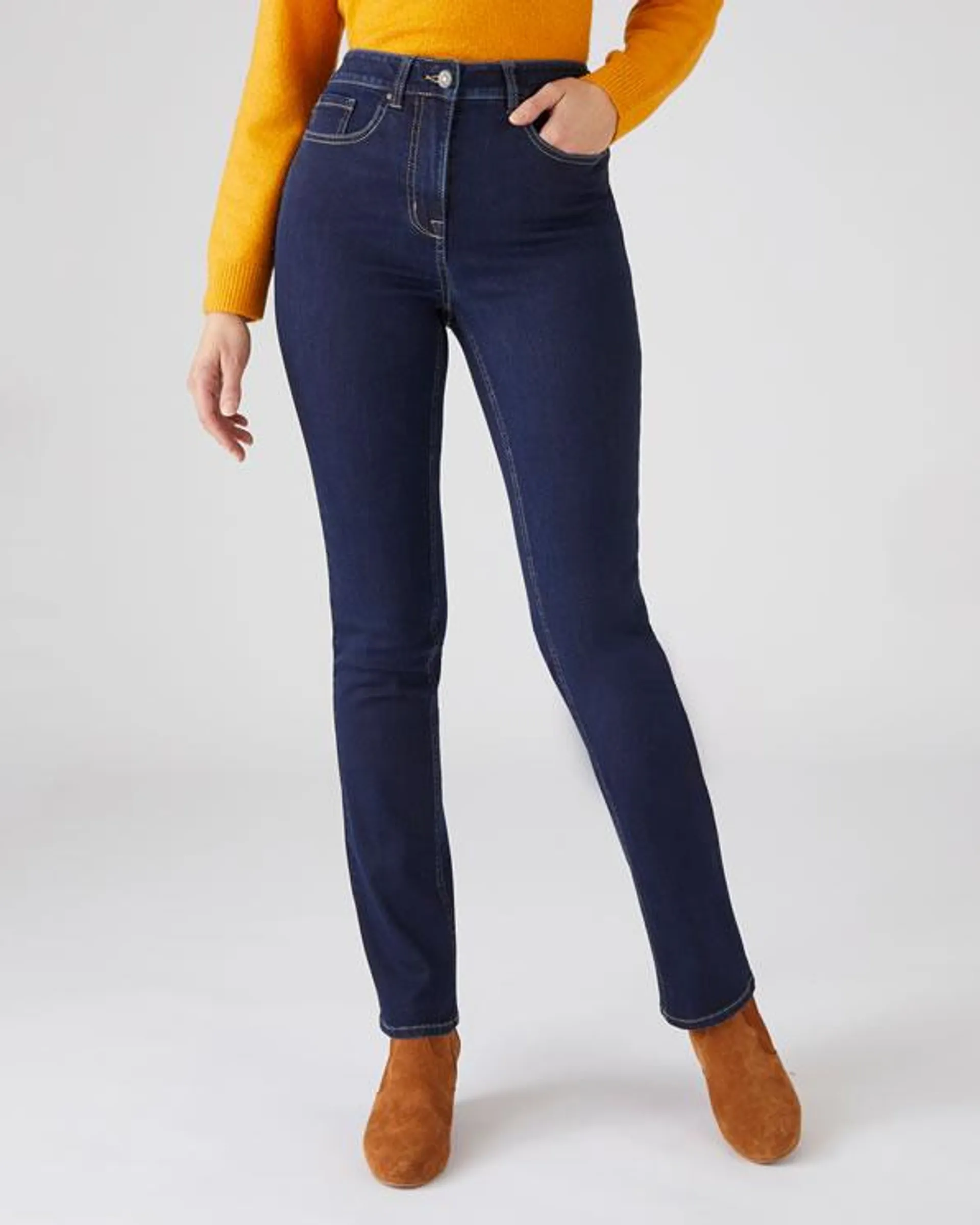 Jeans effect platte buik, Perfect Fit by Damart Recht model