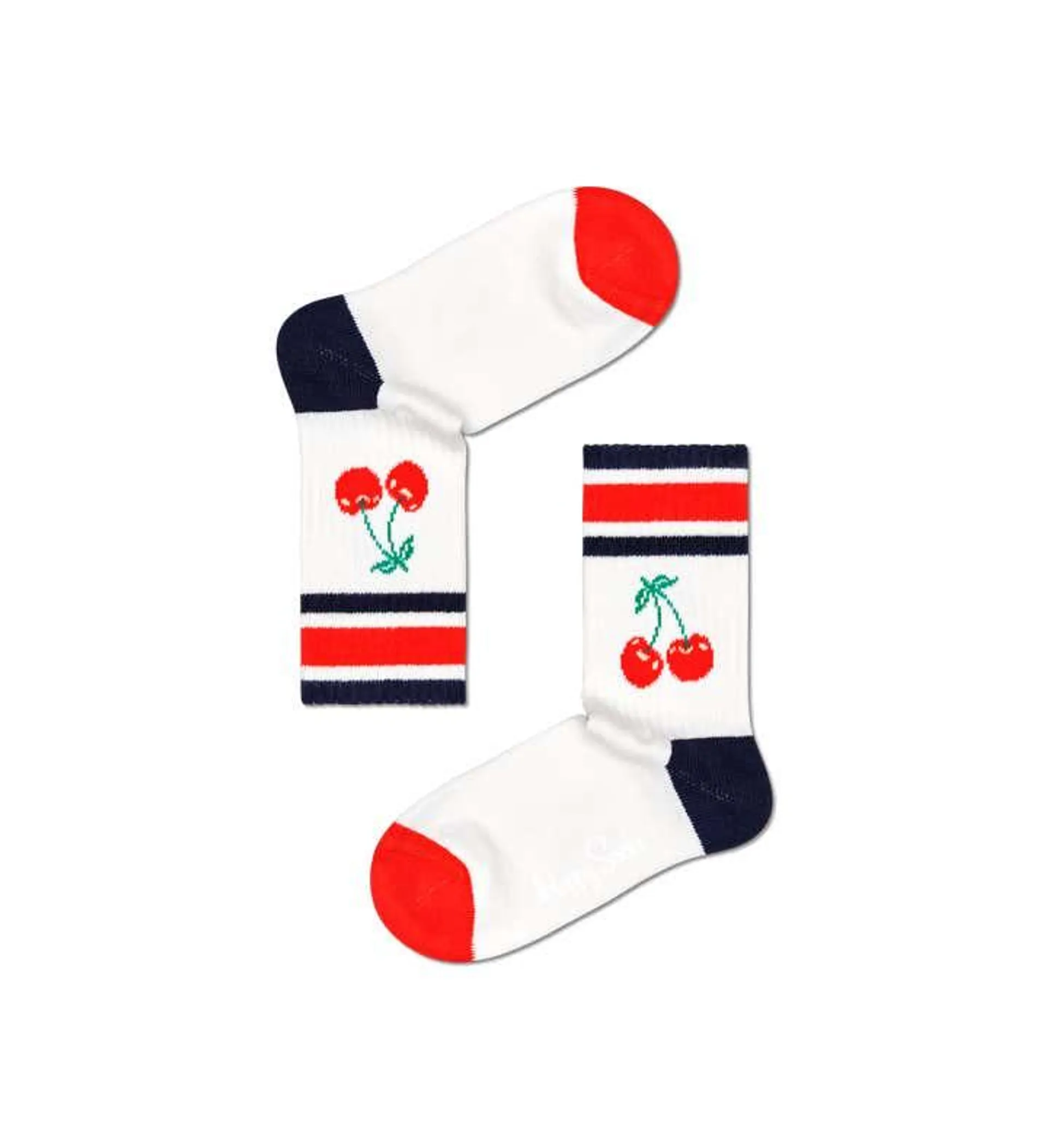 Kids Cherry Rib Sock