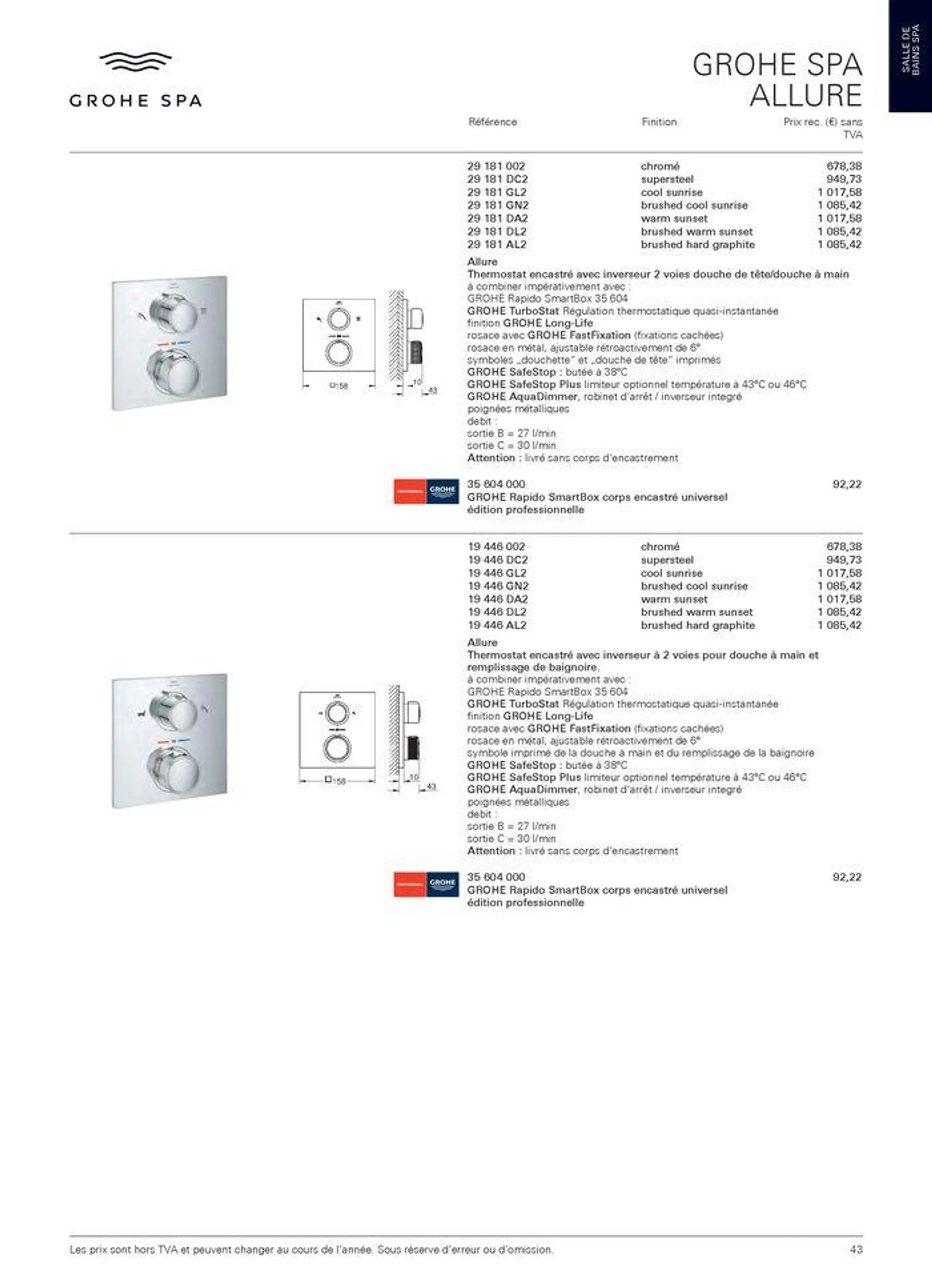 CATALOGUE 2024 van 2 februari tot 31 januari 2025 - folder pagina 43