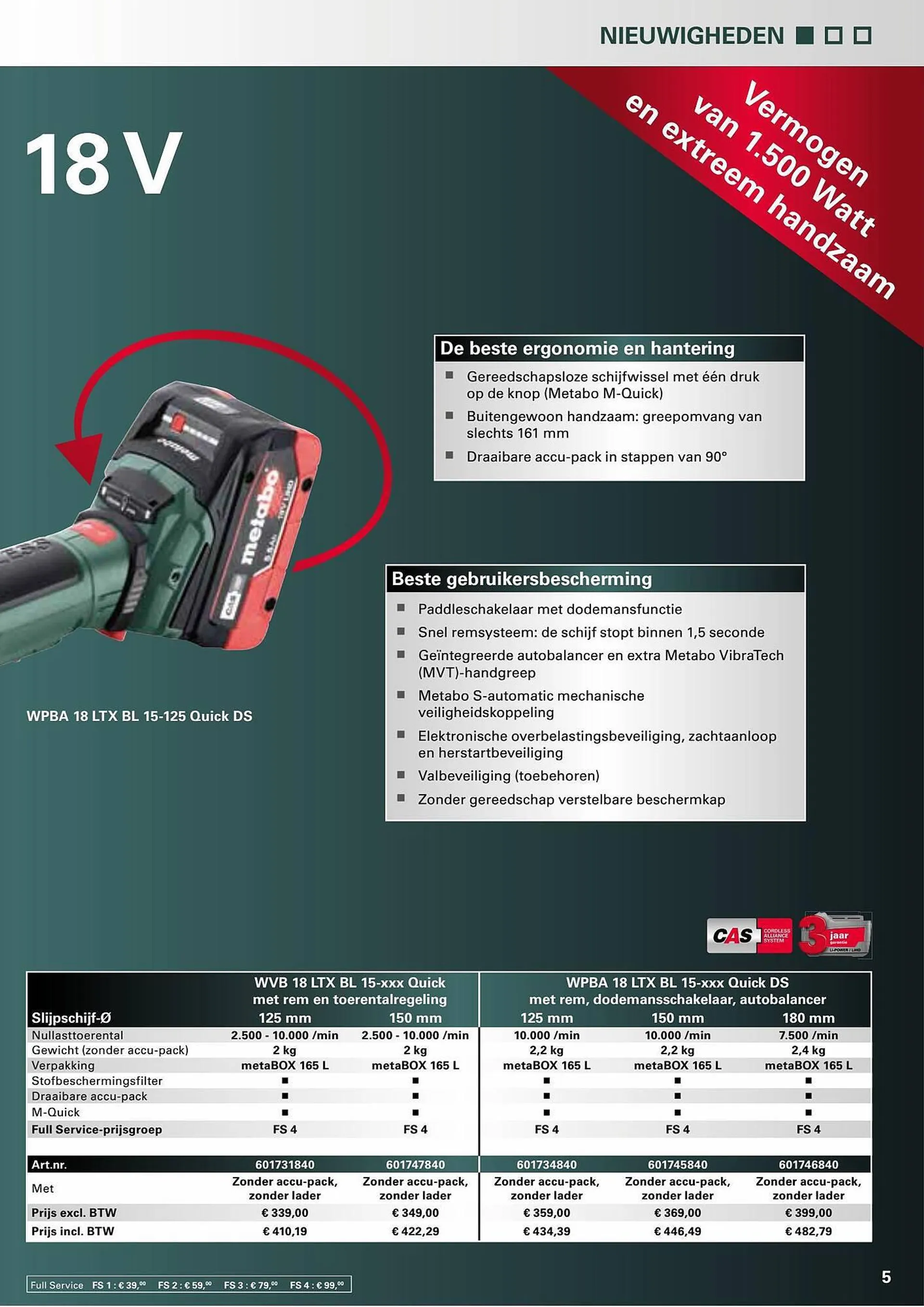 Metabo folder van 7 april tot 31 augustus 2023 - folder pagina 5