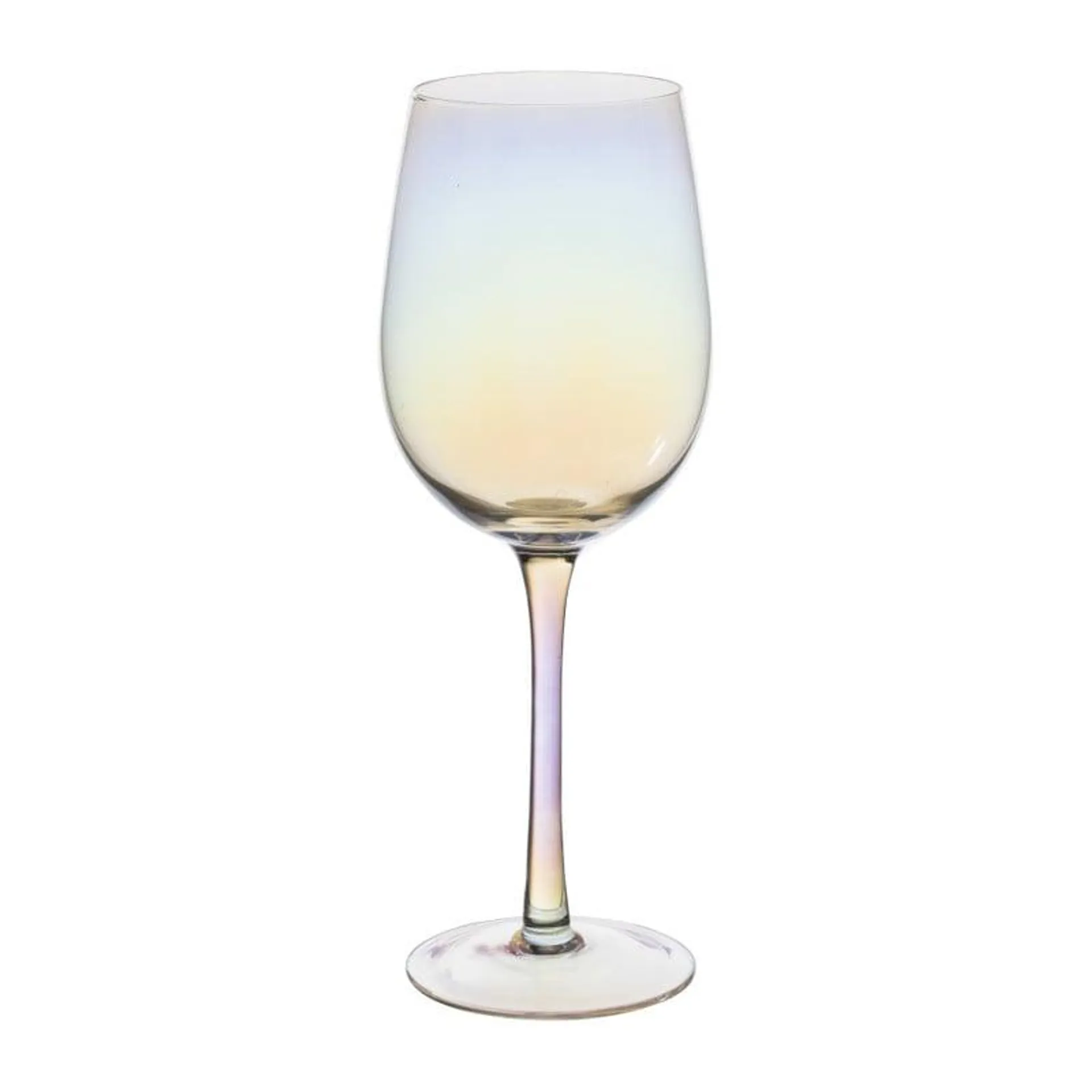 Wijnglas parelmoer - 400 ml