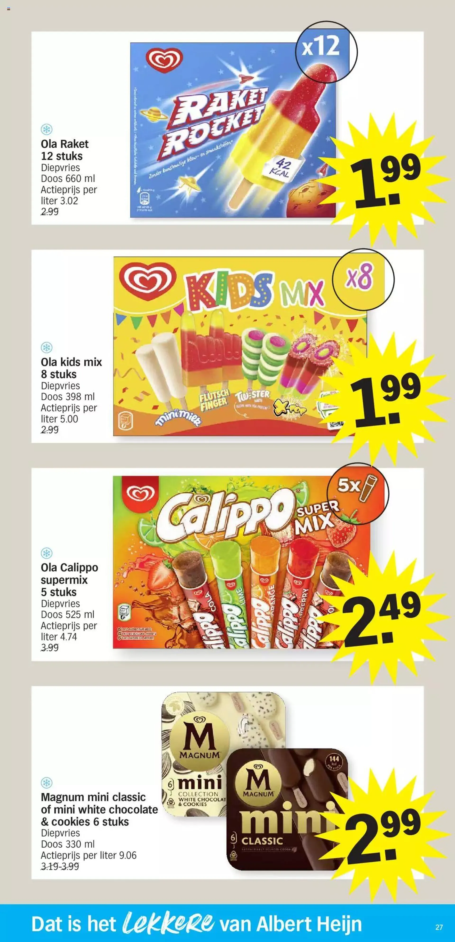 Albert Heijn folder week / de la semaine 17 van 28 april tot 31 december 2024 - folder pagina 27