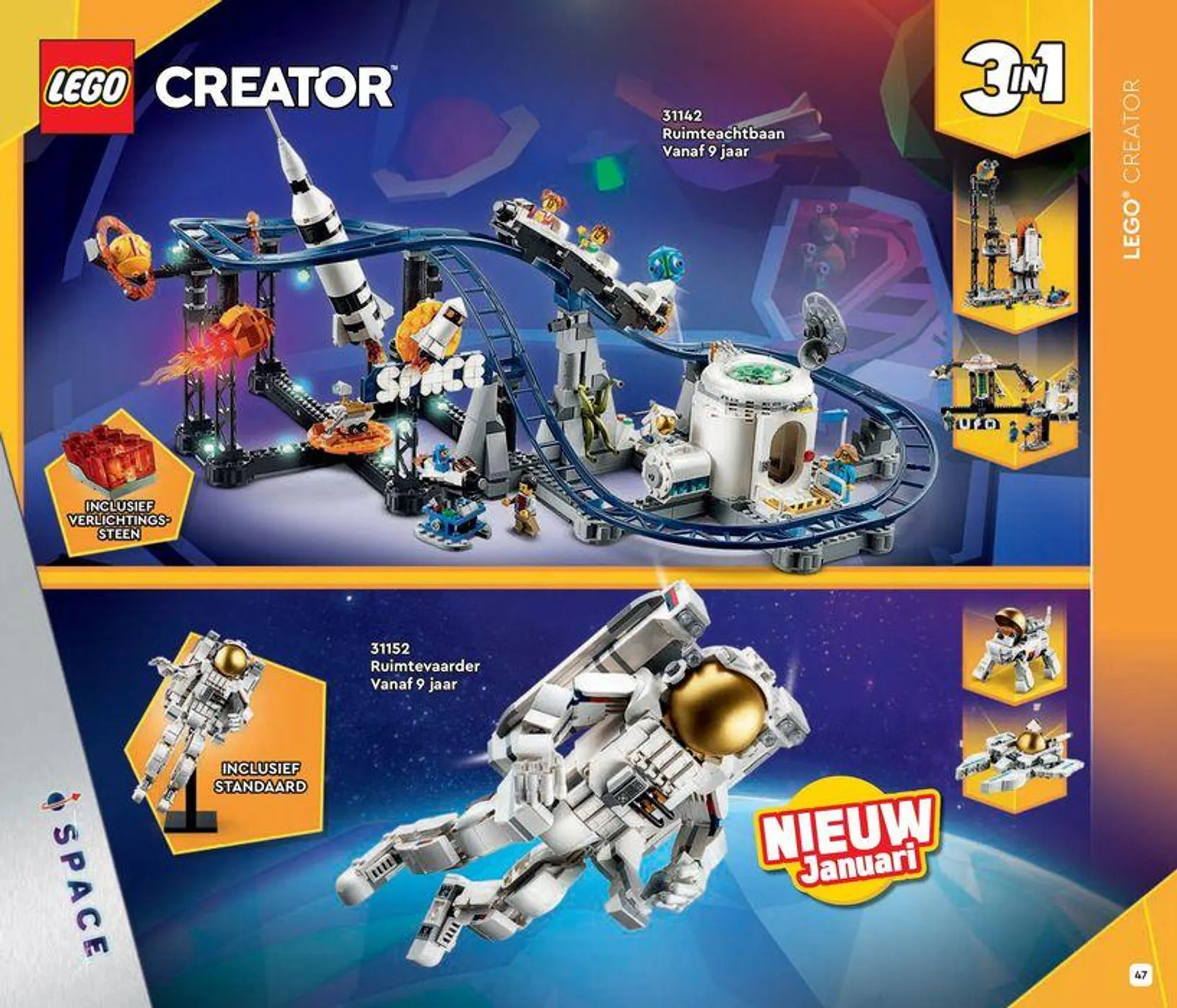  LEGO Catalogus 2024 van 26 januari tot 31 december 2024 - folder pagina 47