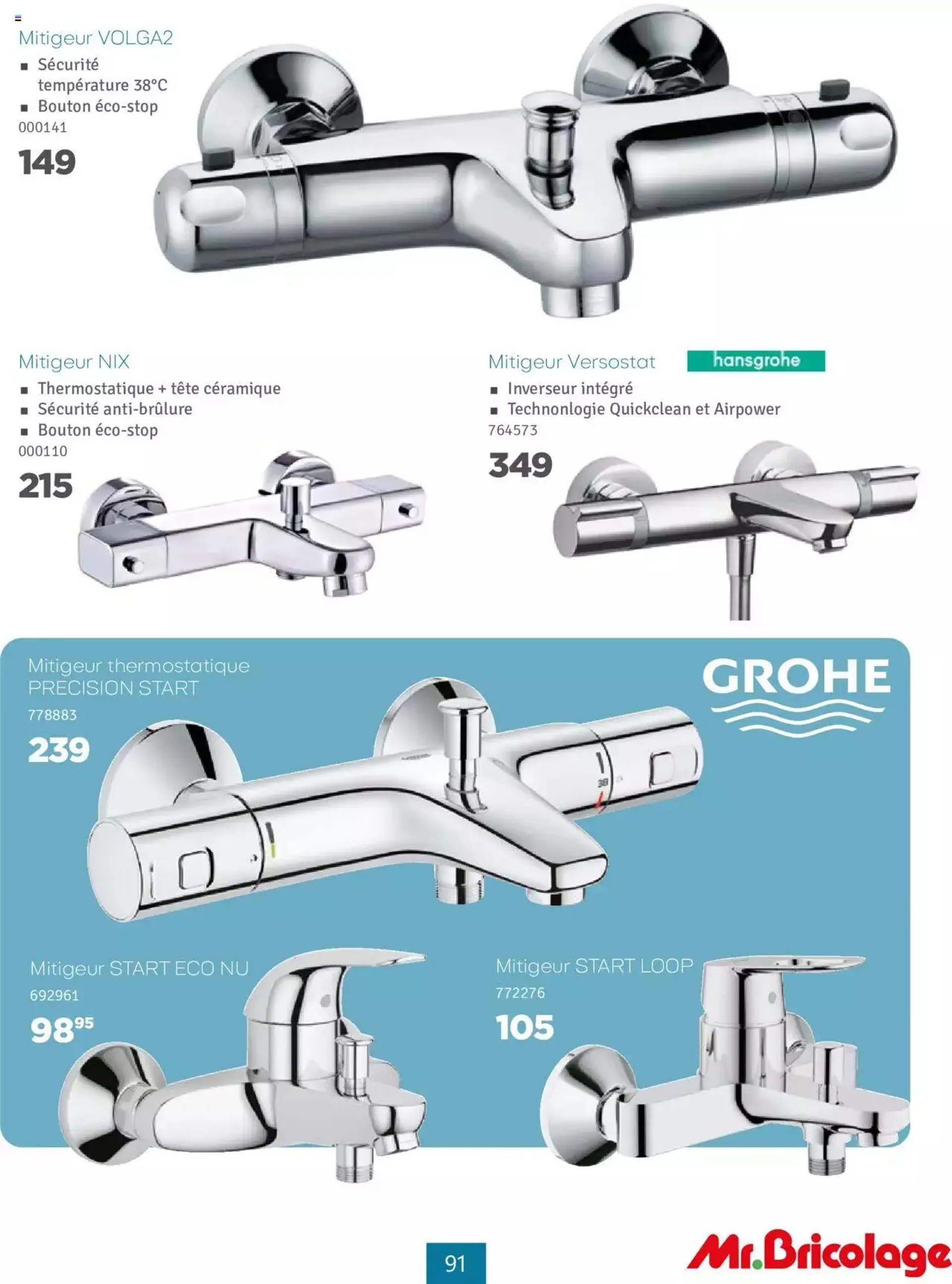 Mr Bricolage Catalogue Sanitaire 2023 - 90