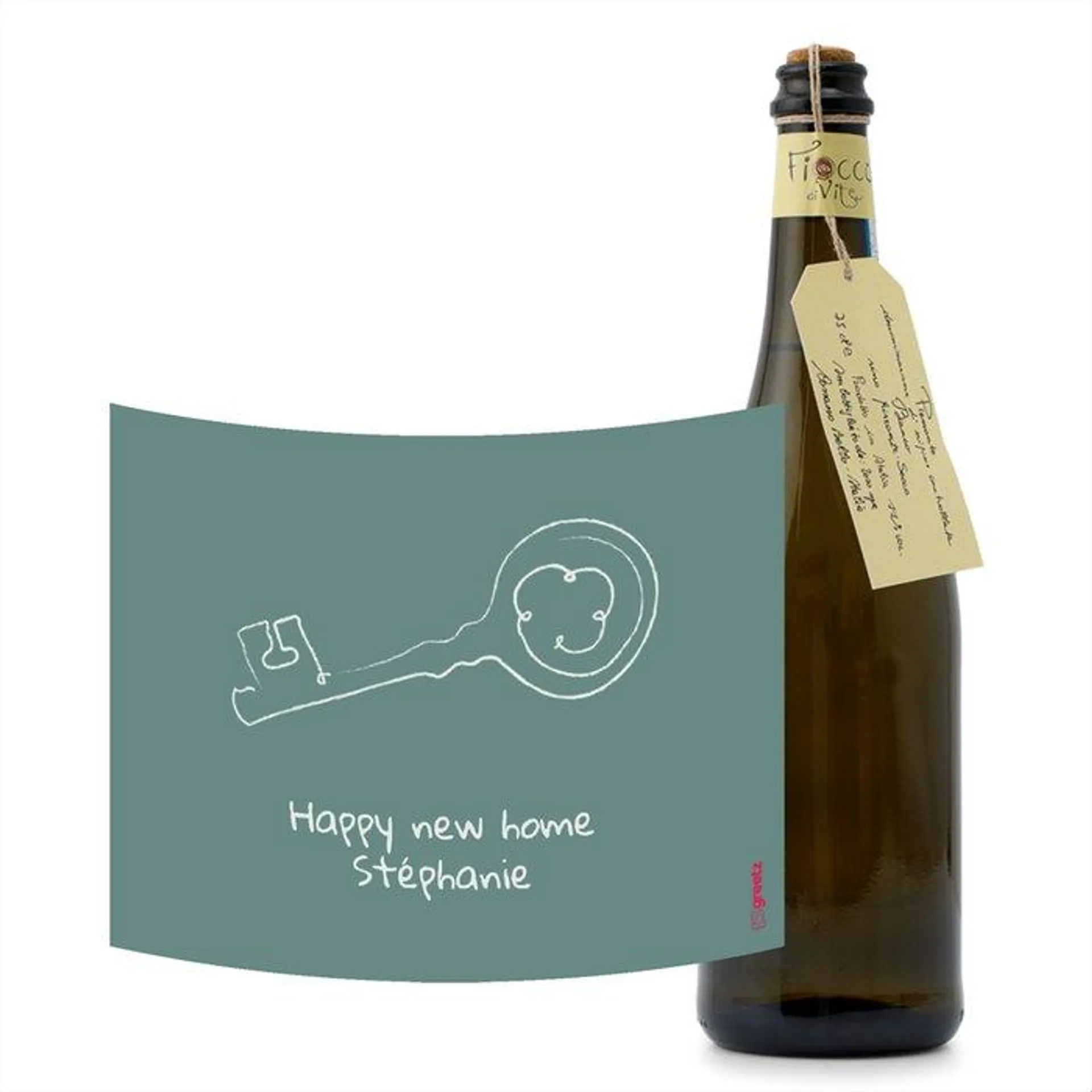 Prosecco Toso | Happy new home met eigen naam | 750 ml