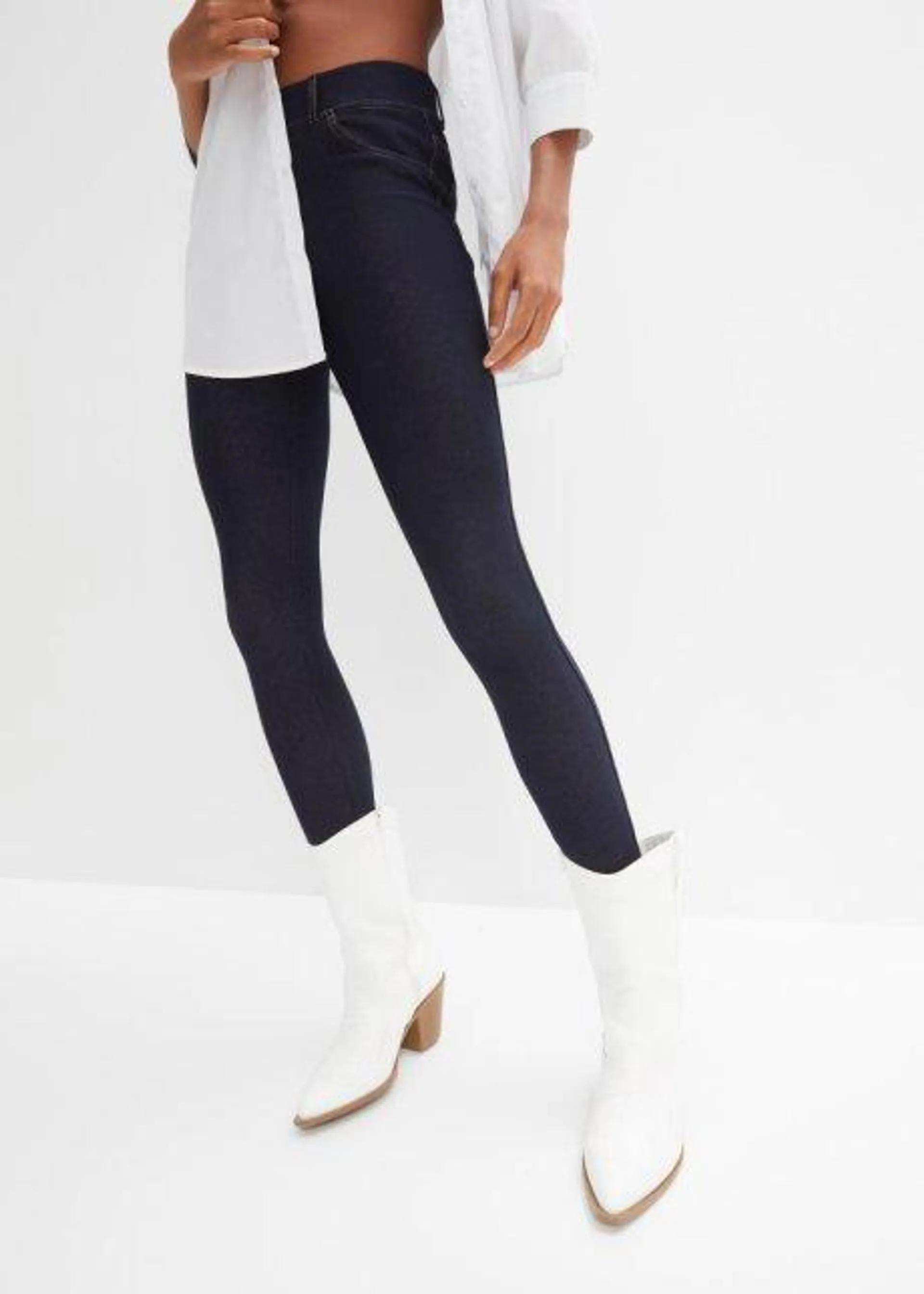 Legging aspect jean