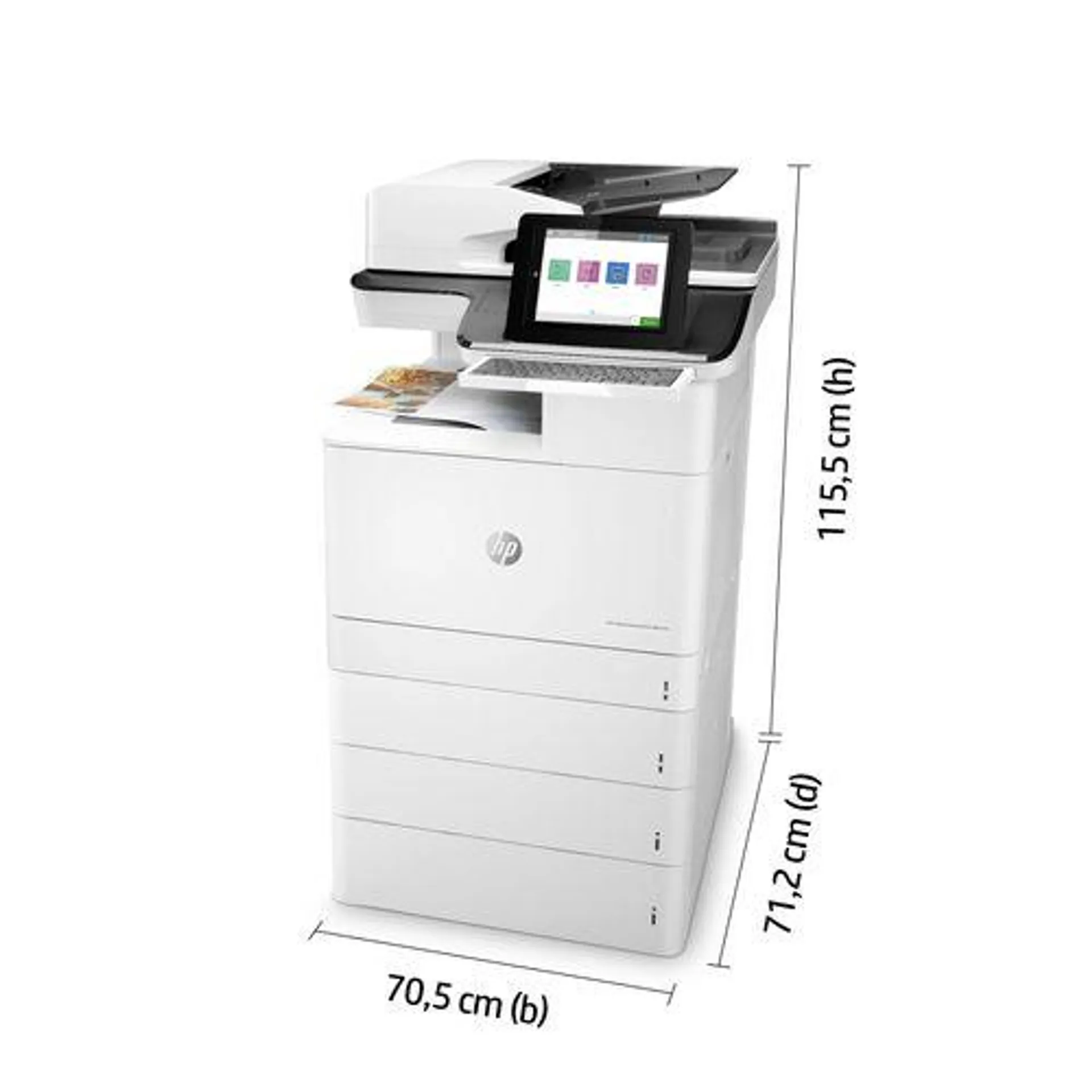 HP Color LaserJet Enterprise Flow MFP M776z, Printen, kopiëren, scannen en faxen, Afdrukken via USB-