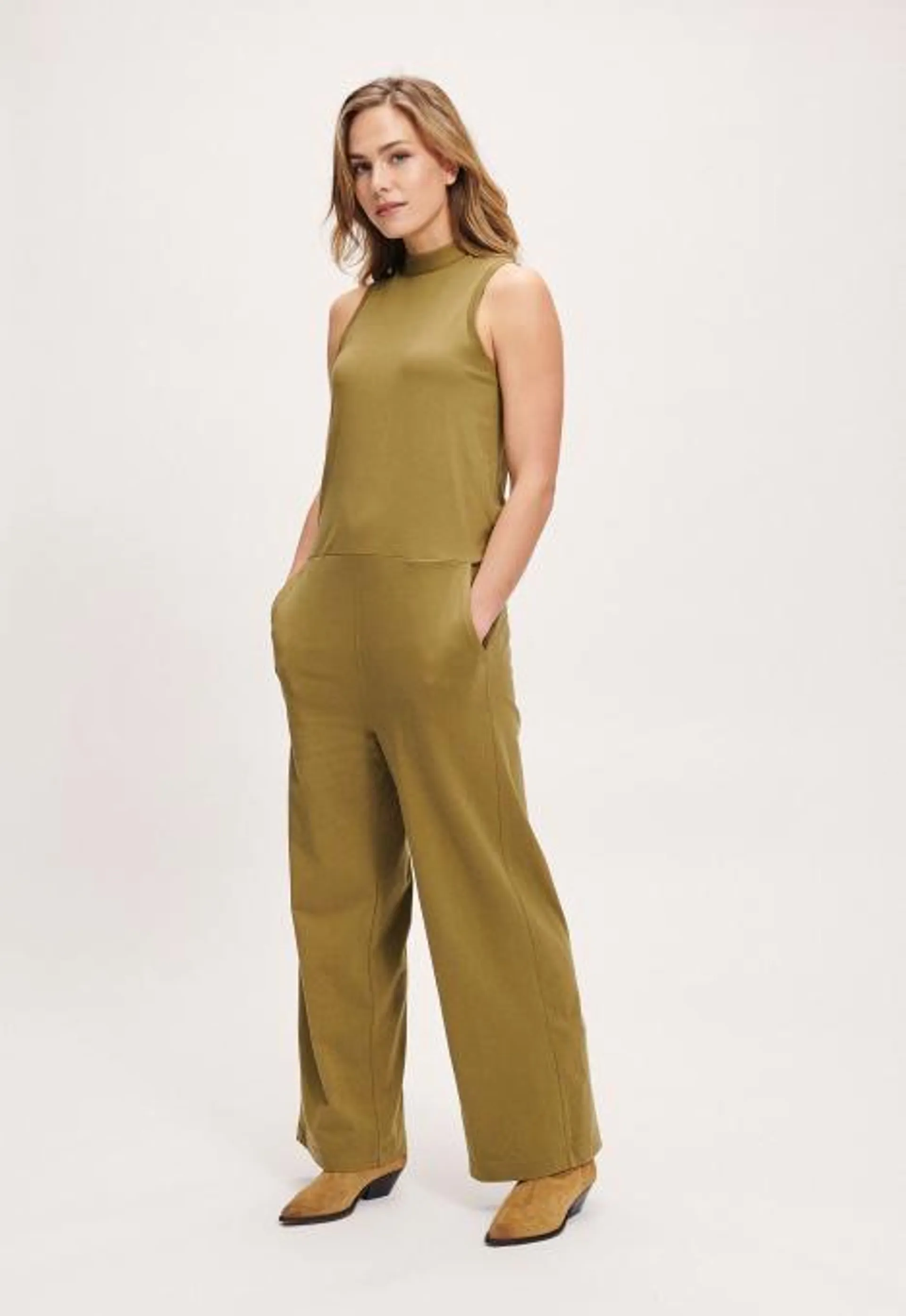 Open Back Jumpsuit