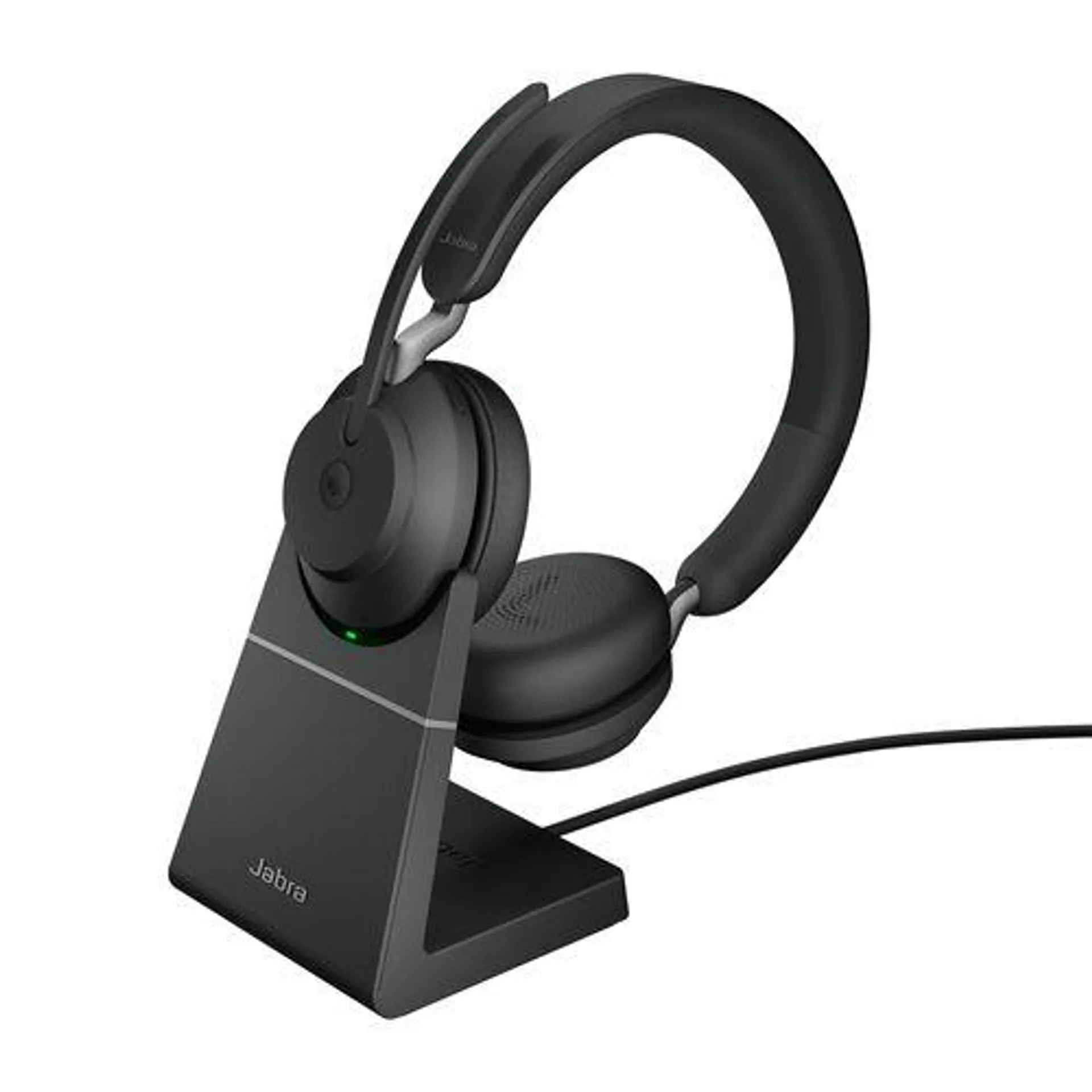 Jabra Evolve2 65, MS Stereo Headset Draadloos Hoofdband Kantoor/callcenter USB Type-C Bluetooth Zwar