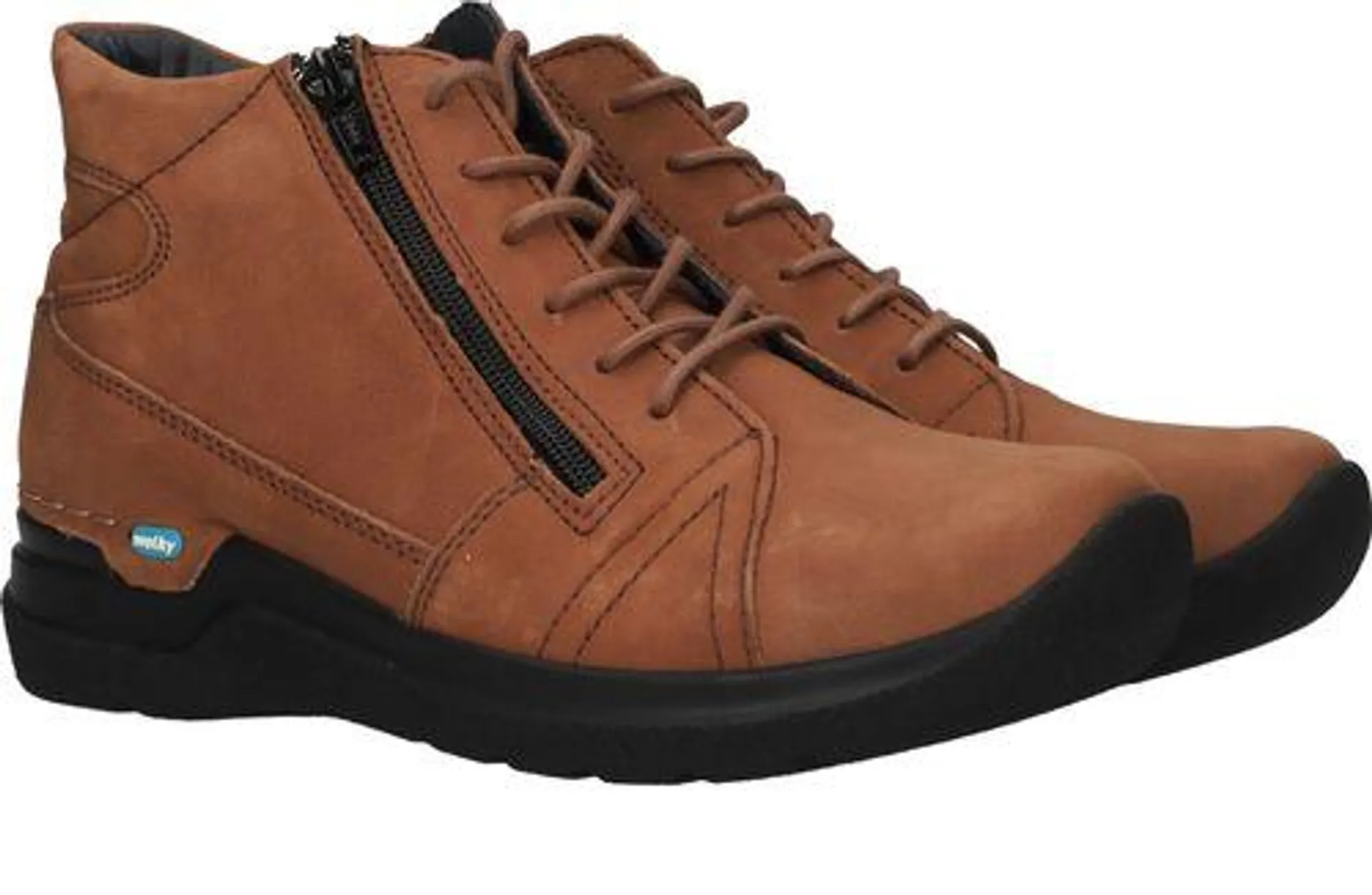 Wolky Why Boots Cognac Dames