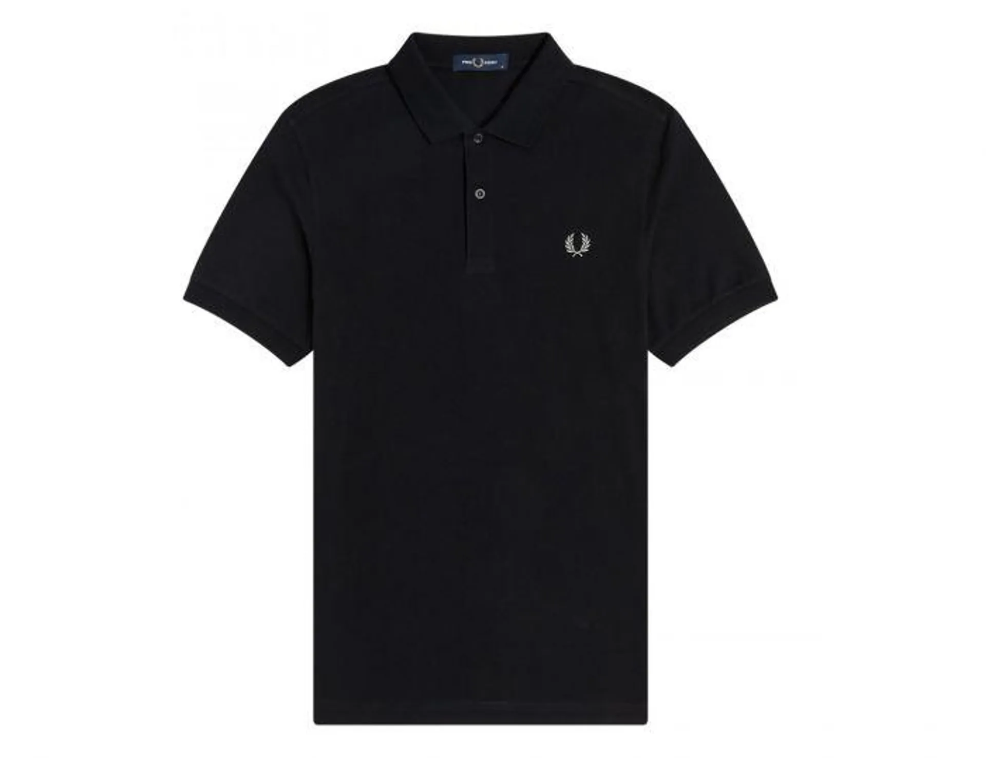 Fred Perry - Plain Shirt - Zwarte Polo