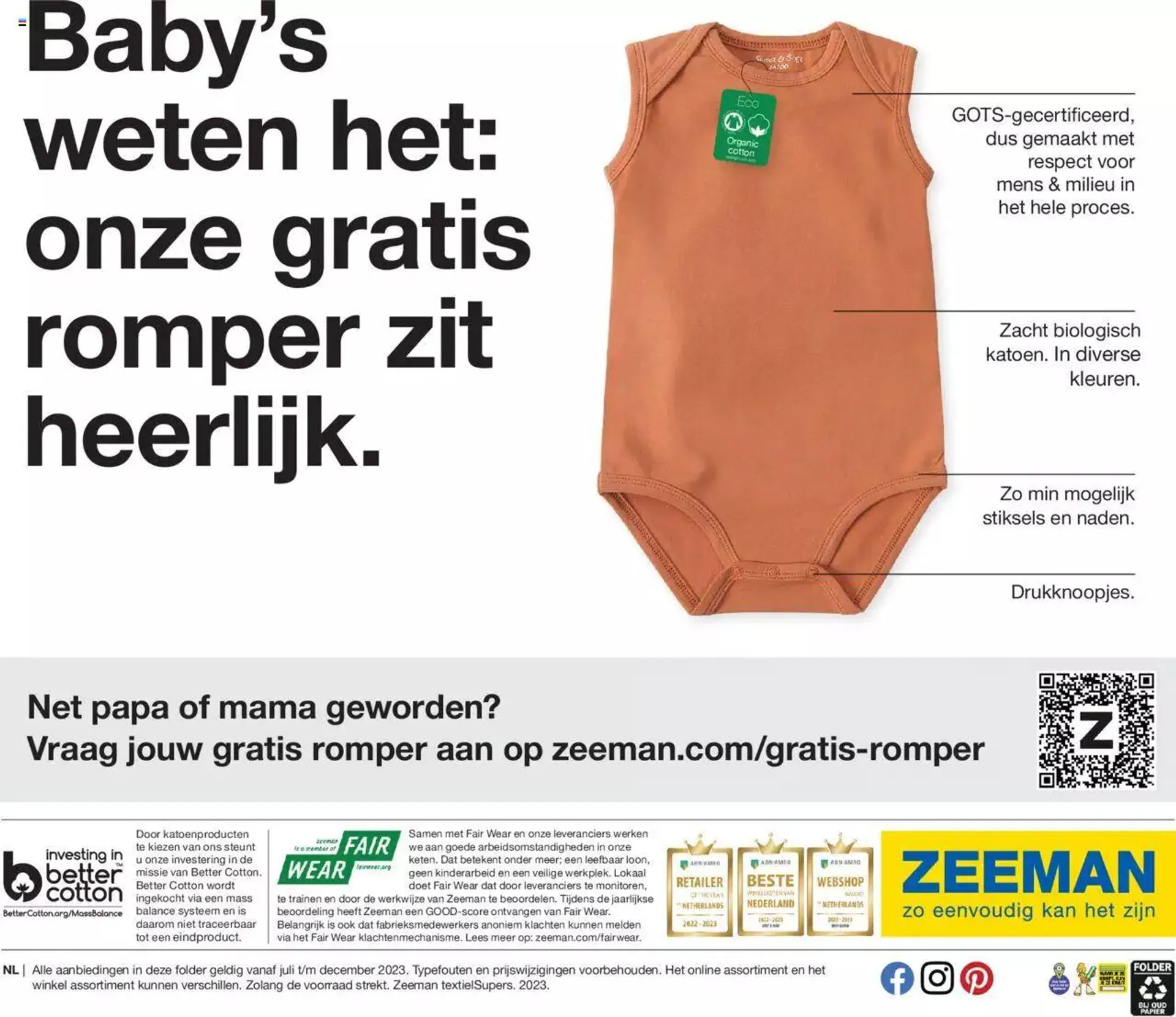 Zeeman folder / publicité van 31 juli tot 6 januari 2024 - folder pagina 40
