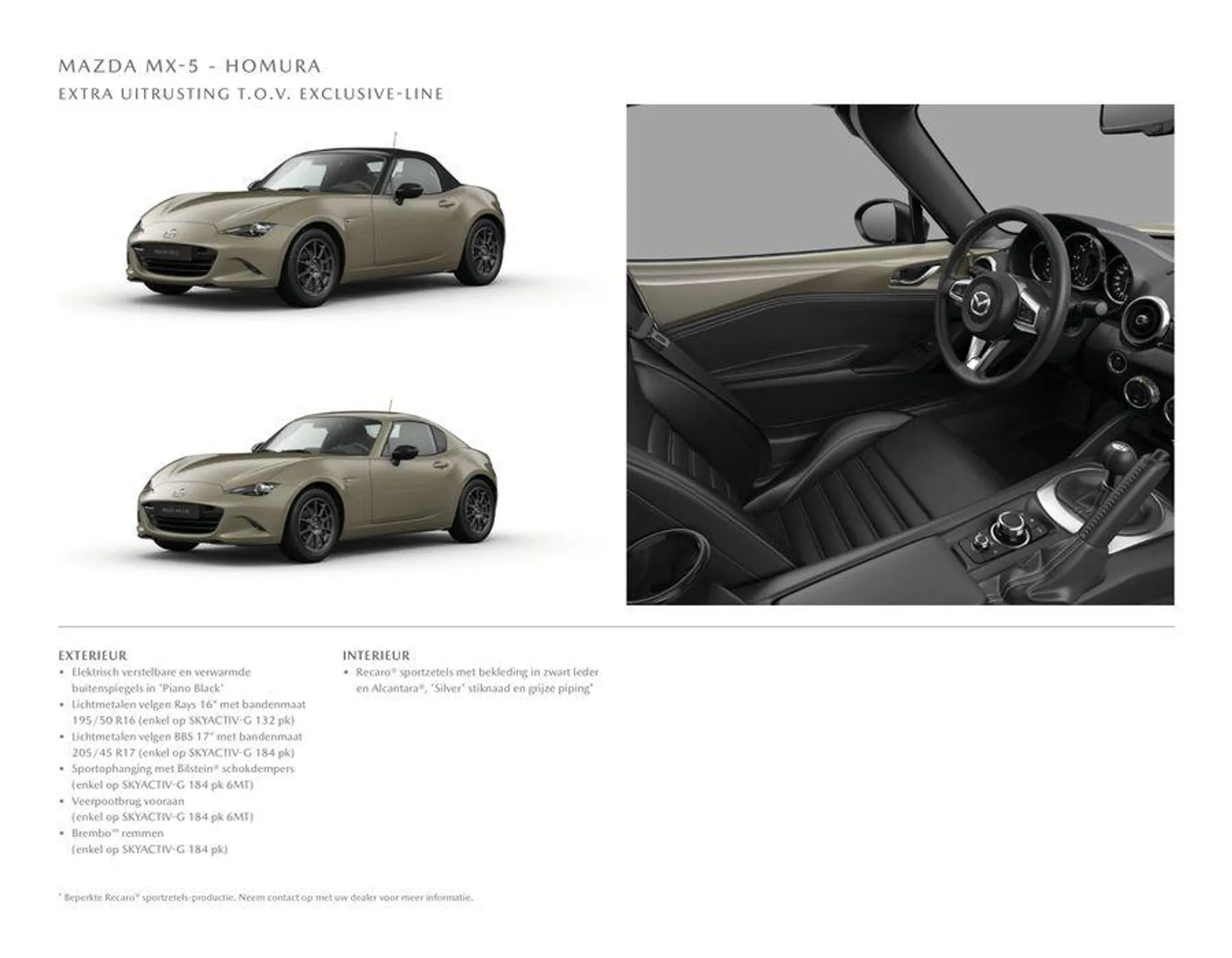 Brochure Mazda MX-5 van 13 oktober tot 13 oktober 2024 - folder pagina 16