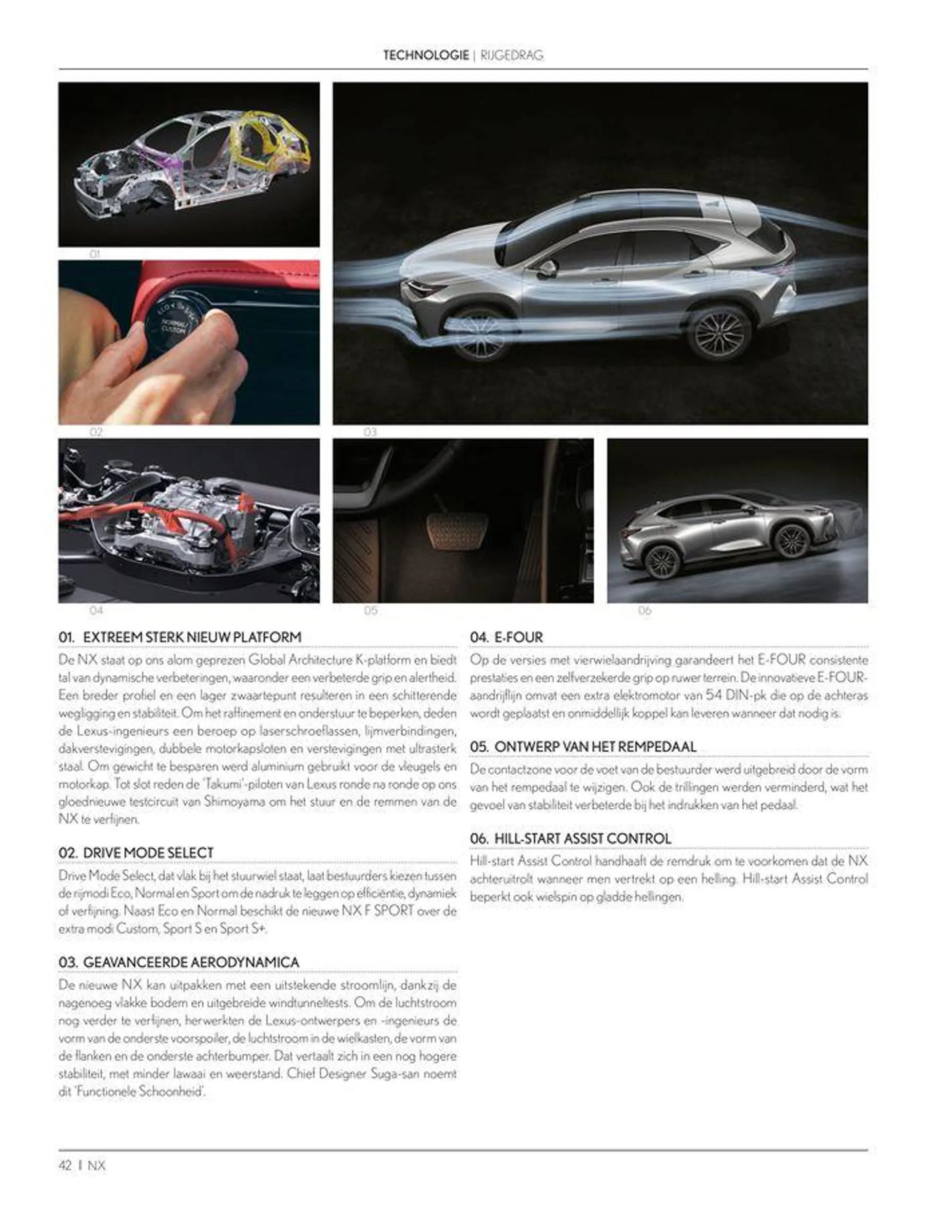 LEXUS NX  van 23 november tot 23 november 2024 - folder pagina 42