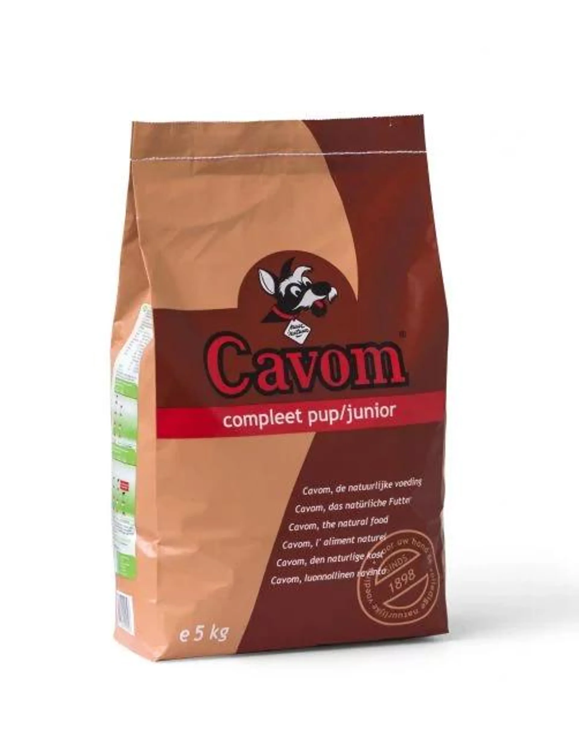 Cavom Compleet Pup/Junior Rund&Vlees - Hondenvoer