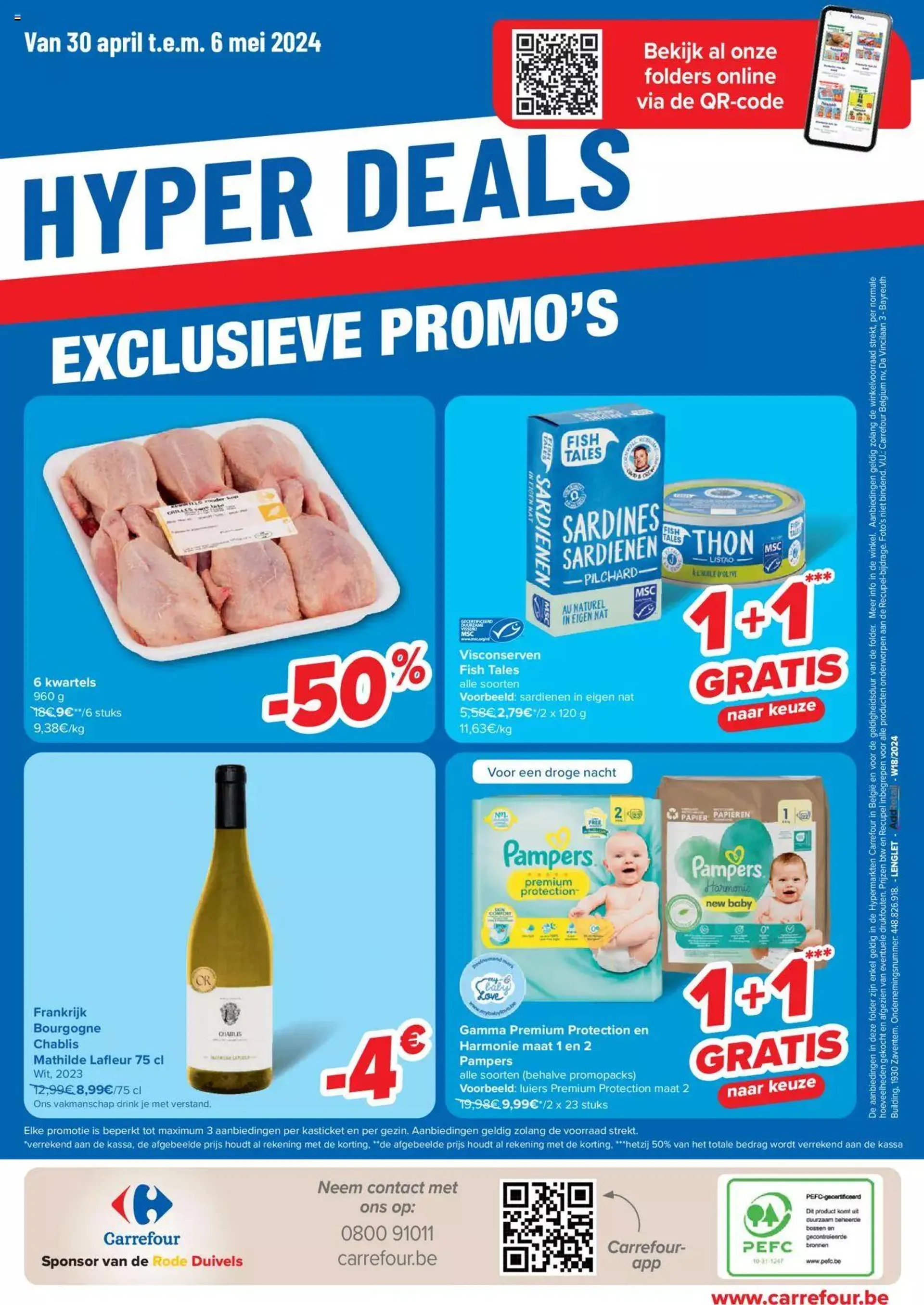 Carrefour folder week 18/19 van 13 mei tot 31 december 2024 - folder pagina 52