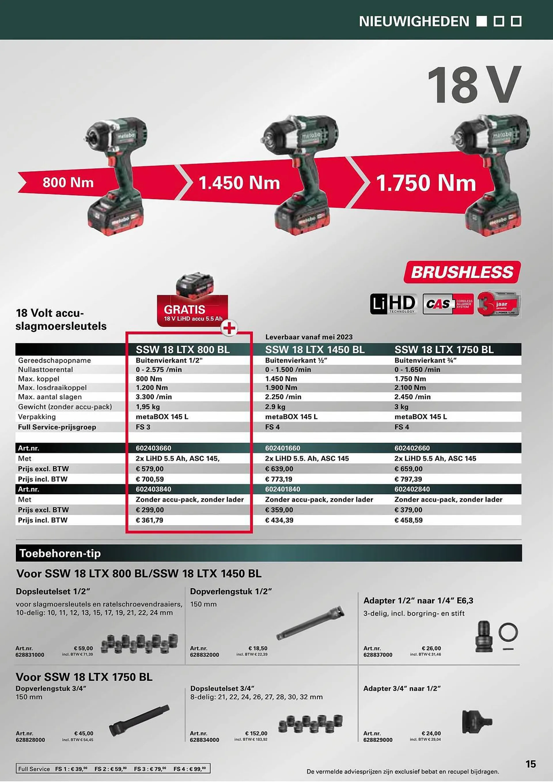 Metabo folder van 7 april tot 31 augustus 2023 - folder pagina 15