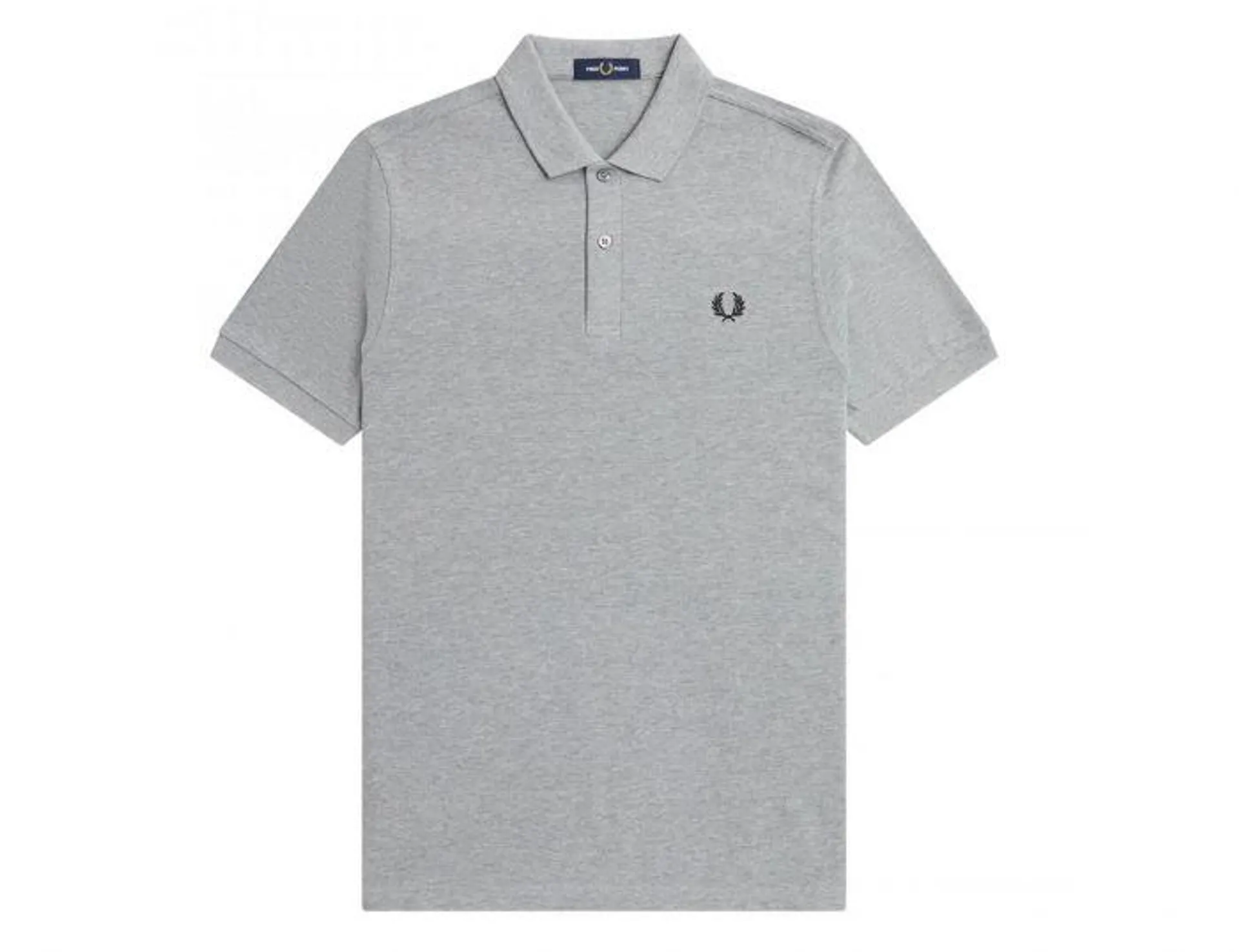 Fred Perry - Plain Shirt - Grijs Gemêleerde Polo