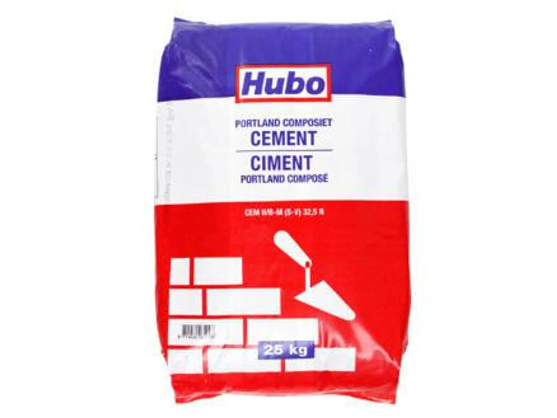 Hubo portlandcement 25kg grijs