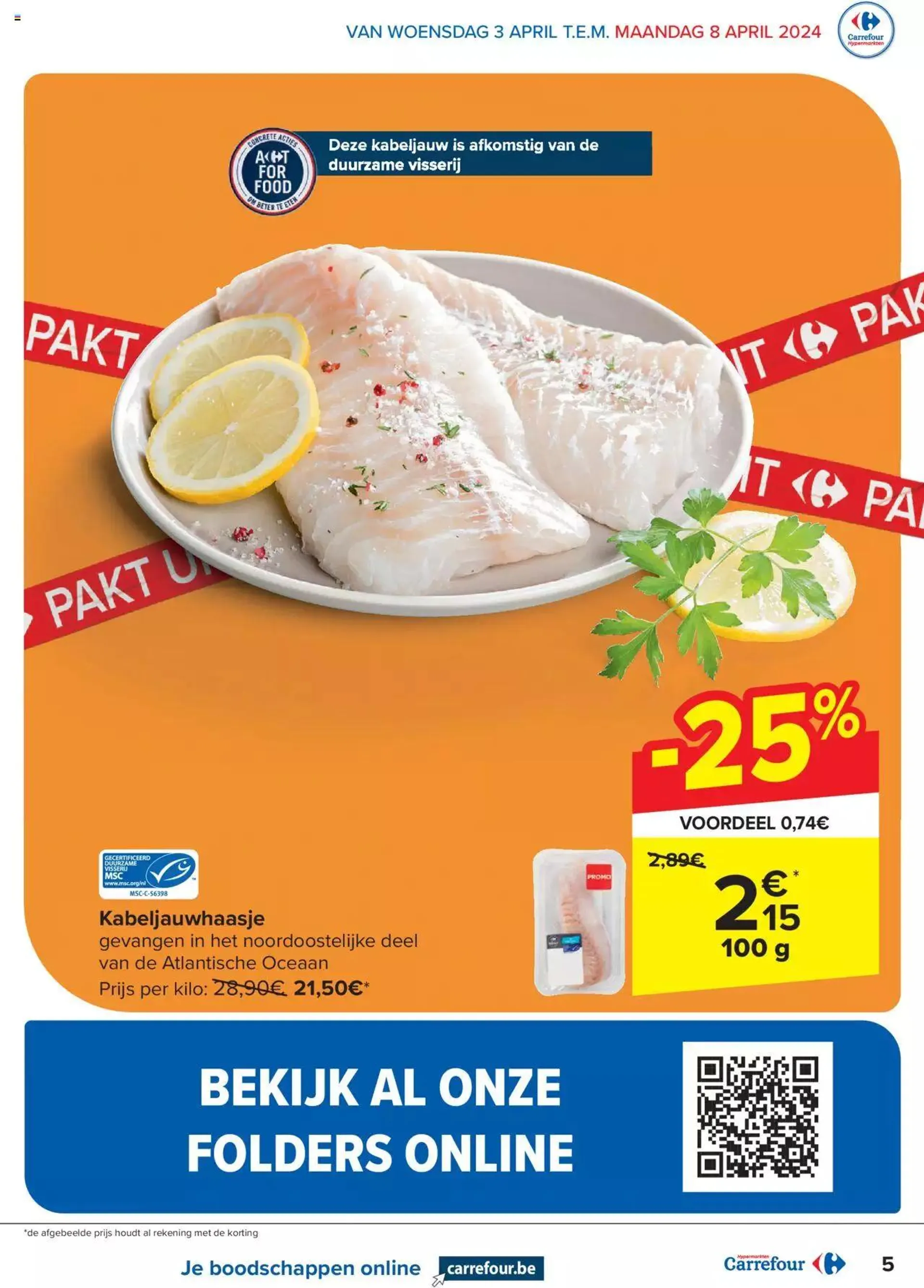 Carrefour folder week 14/15 van 15 april tot 31 december 2024 - folder pagina 5