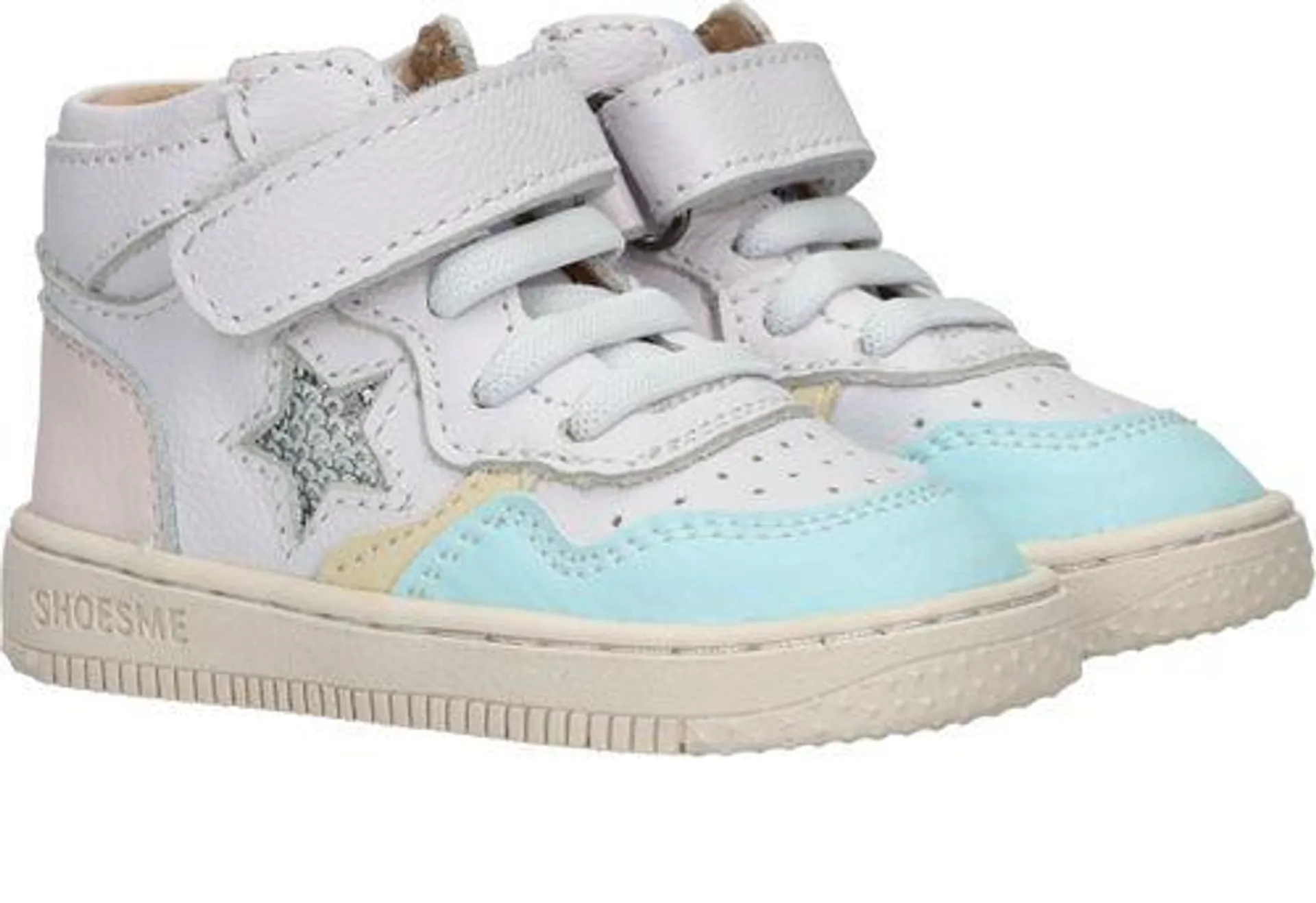 Shoesme Baby-Proof Sneakers Wit Meisjes