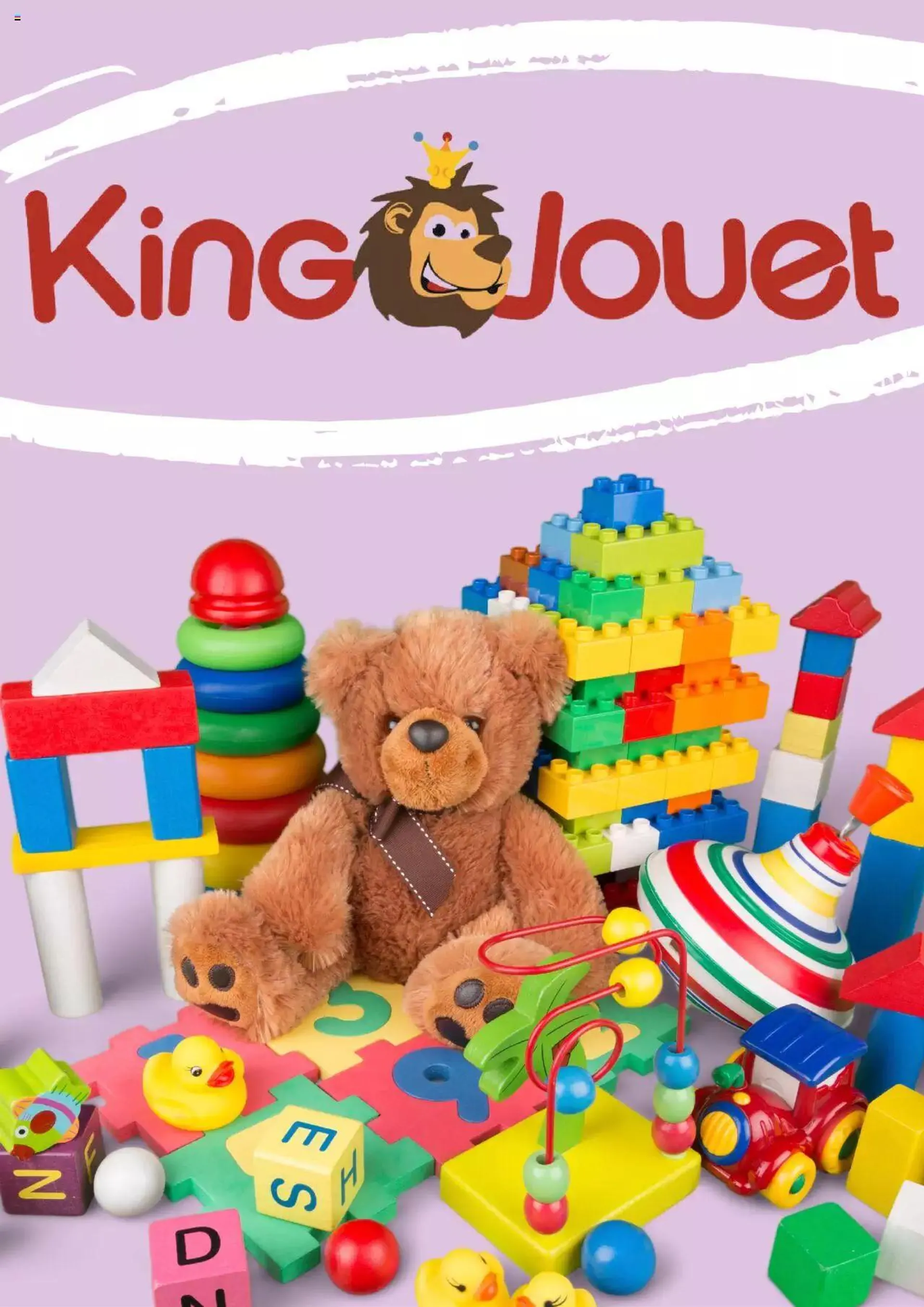 King Jouet folder / publicité - 0