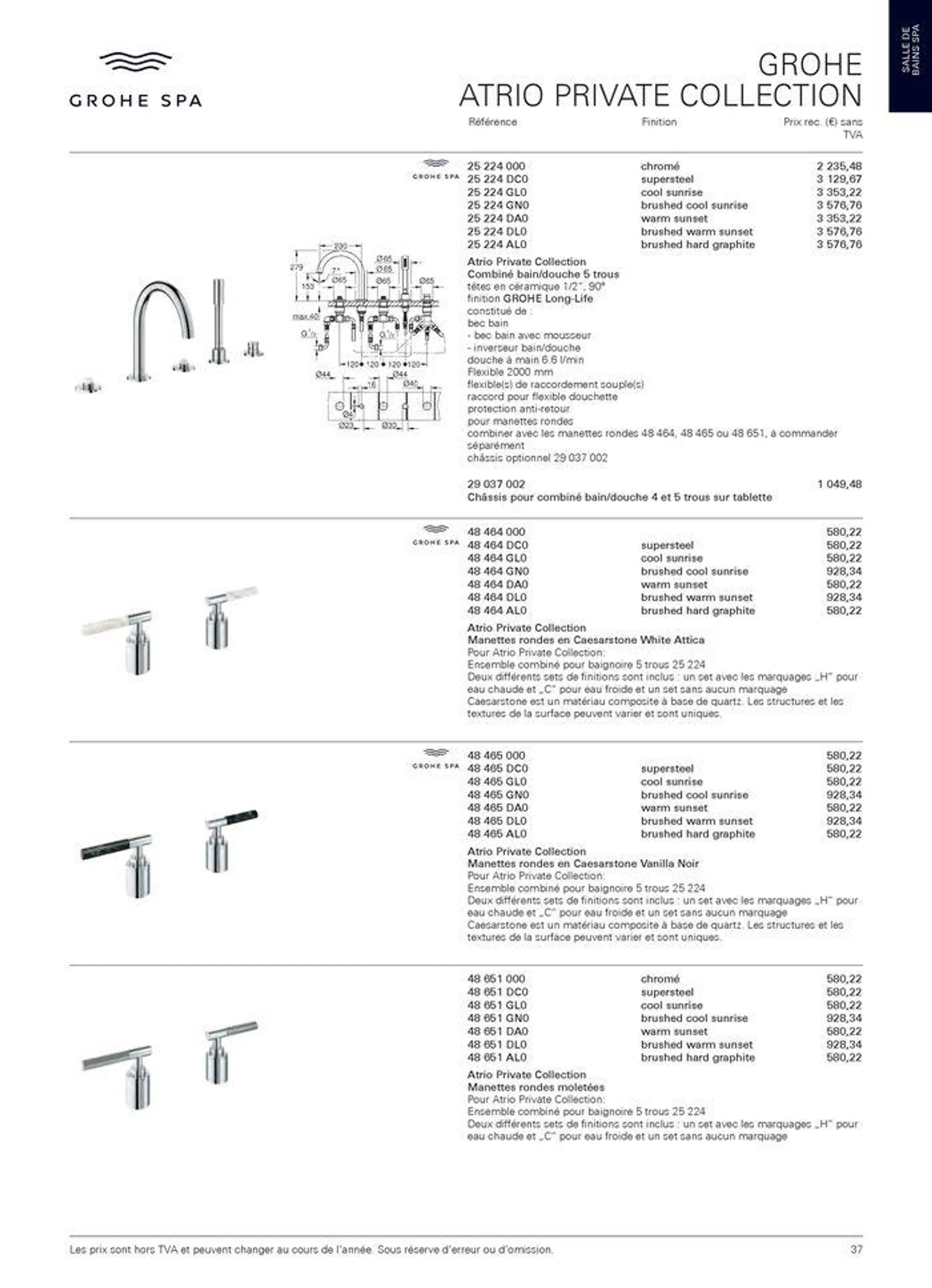 CATALOGUE 2024 van 2 februari tot 31 januari 2025 - folder pagina 37