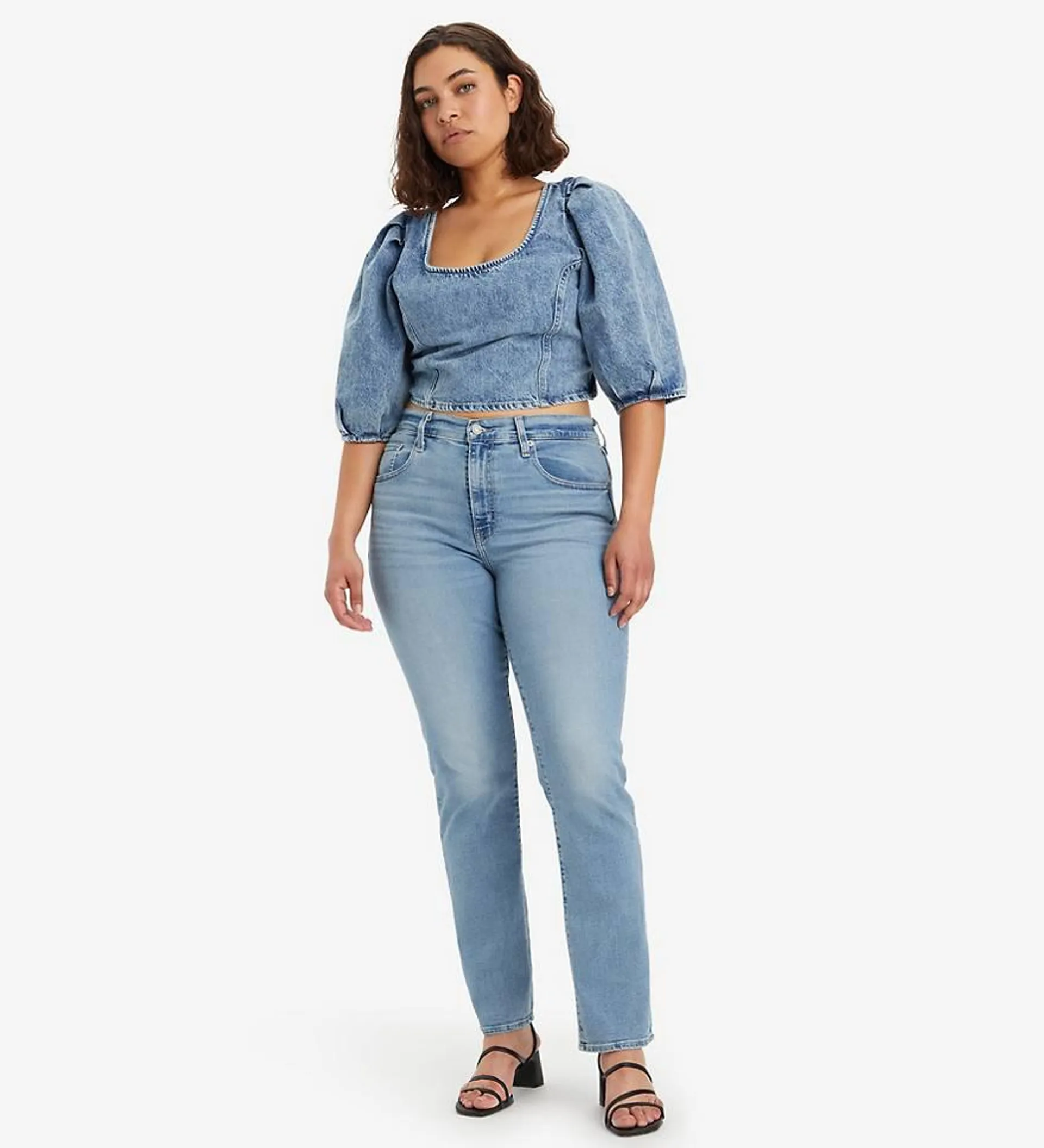 724™ High Rise Straight Jeans