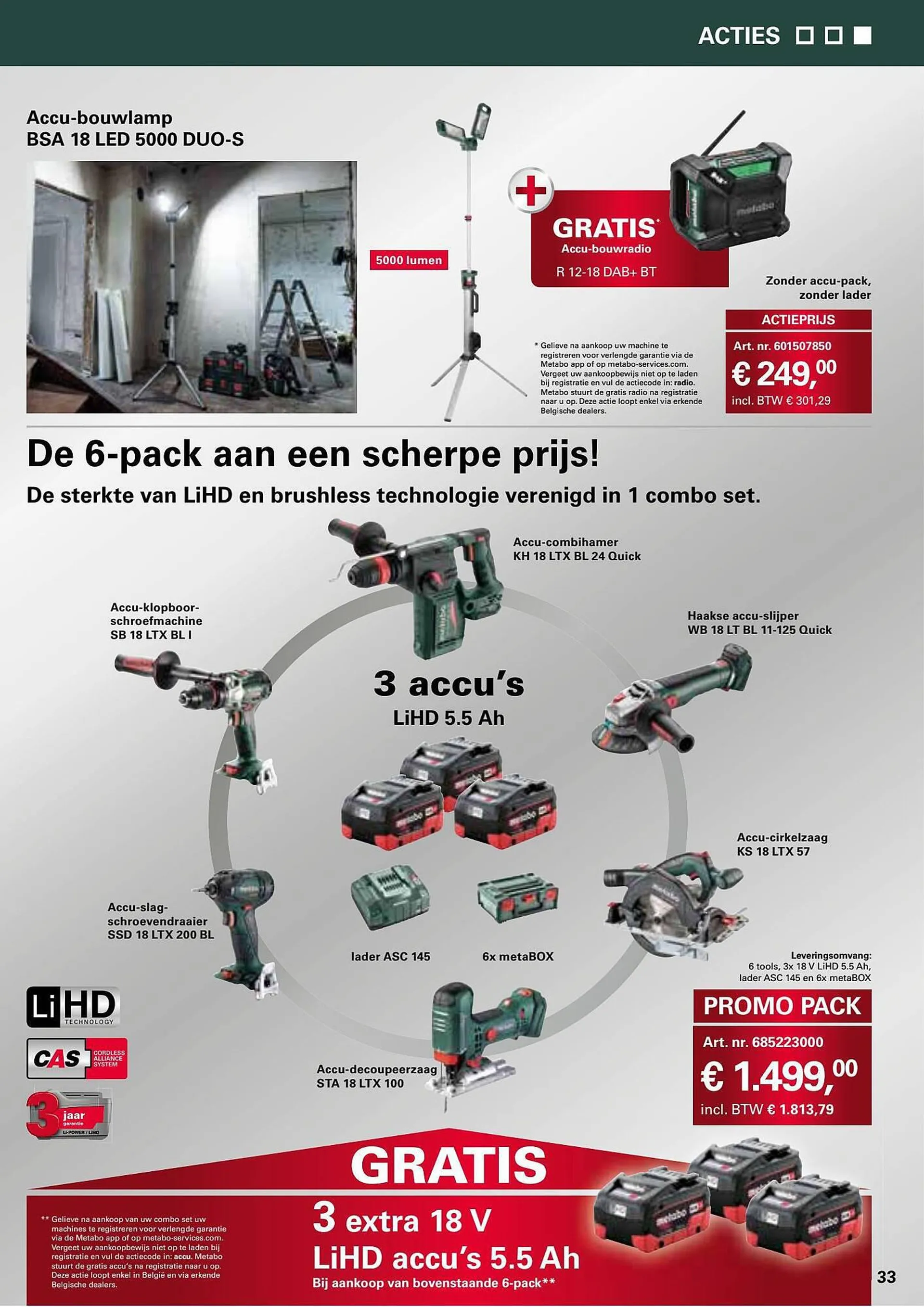 Metabo folder van 7 april tot 31 augustus 2023 - folder pagina 33