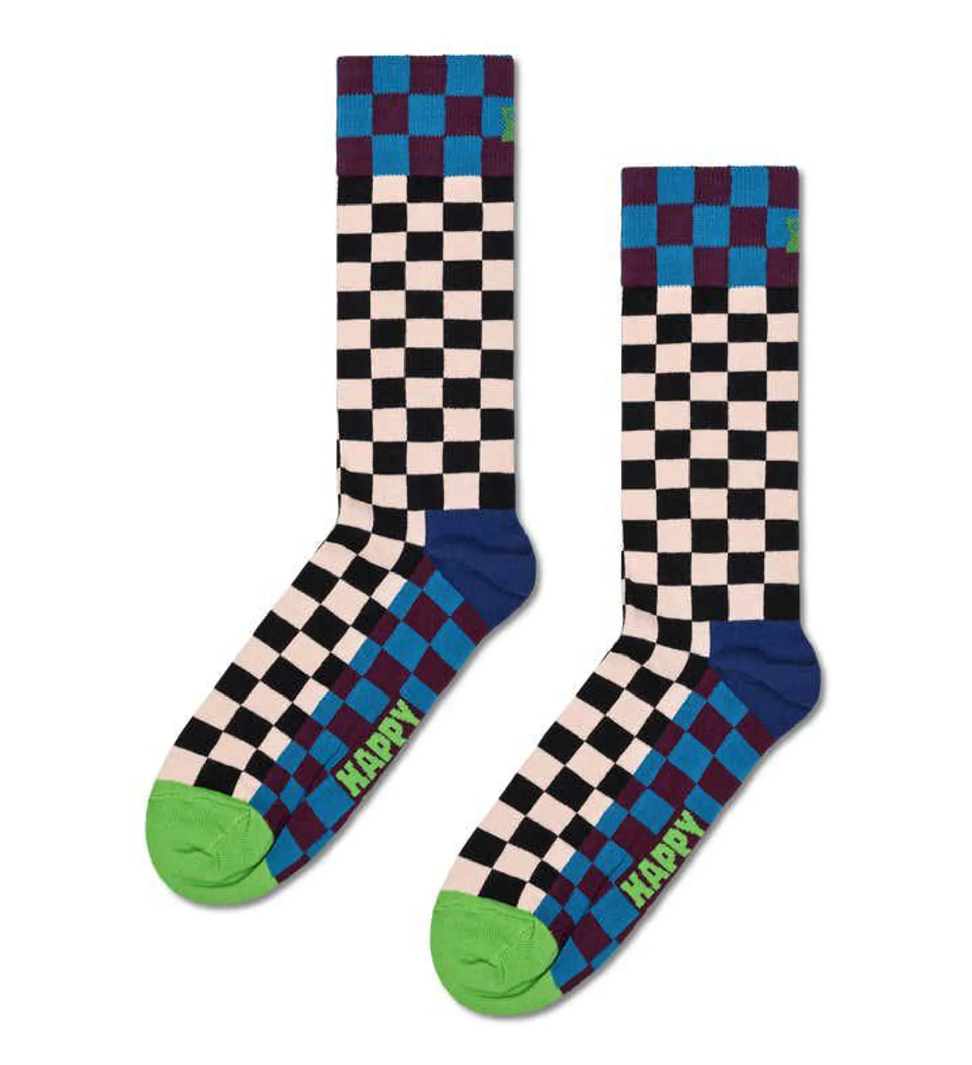 Checkerboard Sock