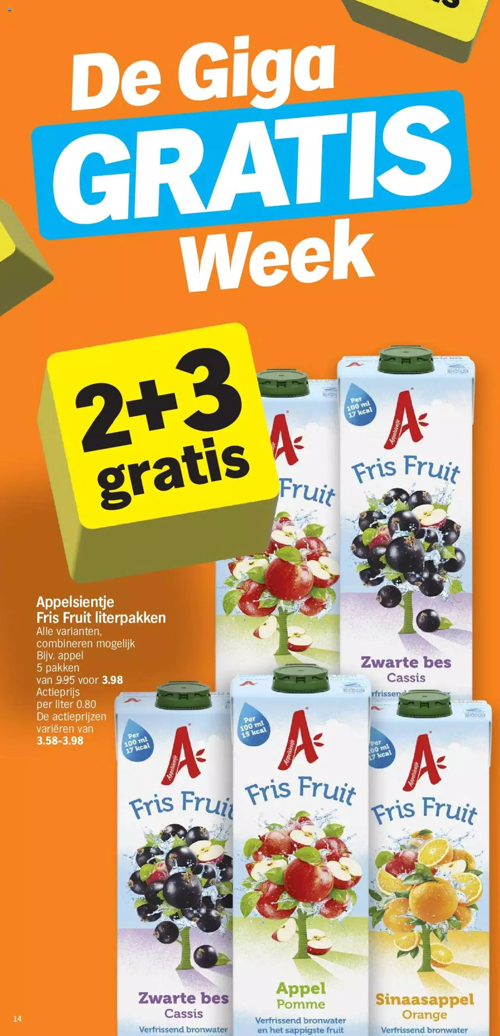 Albert Heijn folder week / de la semaine 17 van 28 april tot 31 december 2024 - folder pagina 14