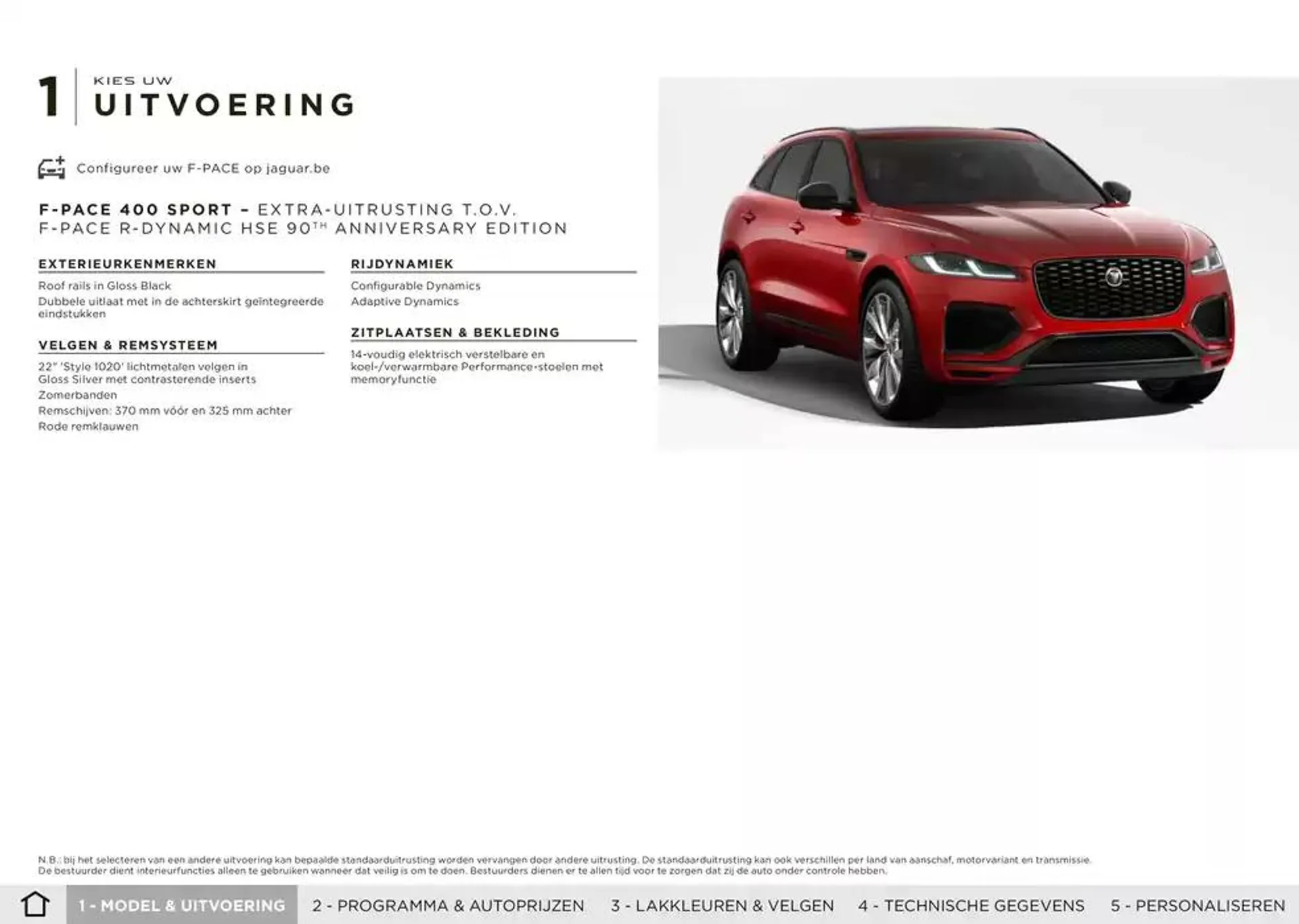 F-pace van 8 oktober tot 8 oktober 2025 - folder pagina 8