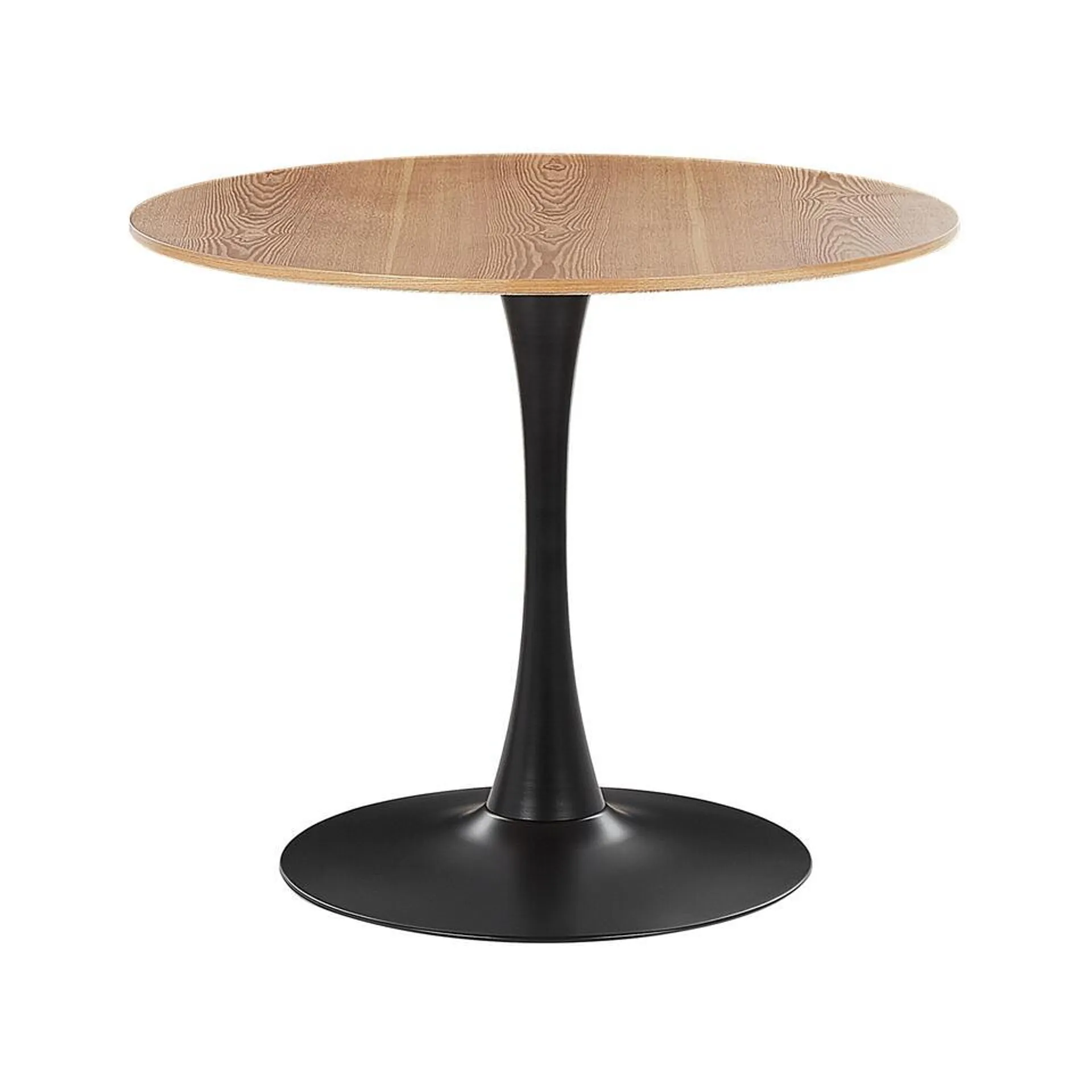 BOCA - Ronde eettafel - Lichte houtkleur - 90 cm - MDF