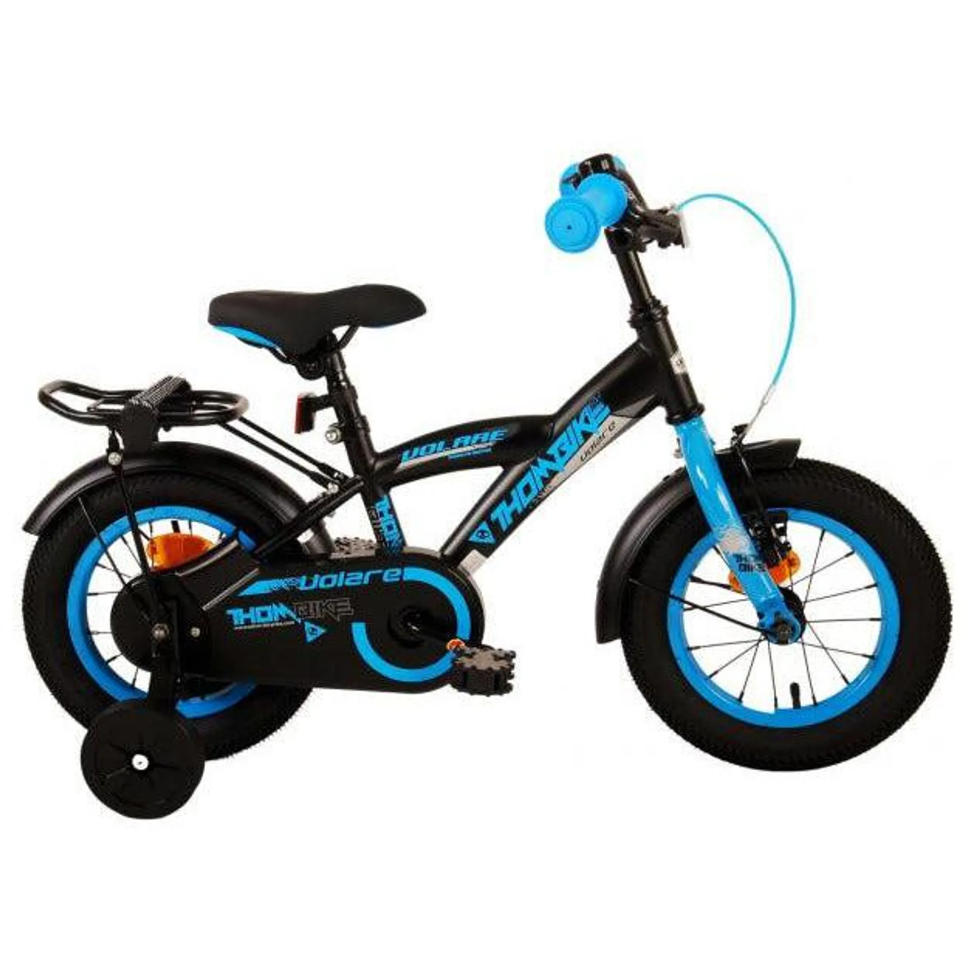 Volare Thombike Kinderfiets - Jongens - 12 inch - Zwart Blauw