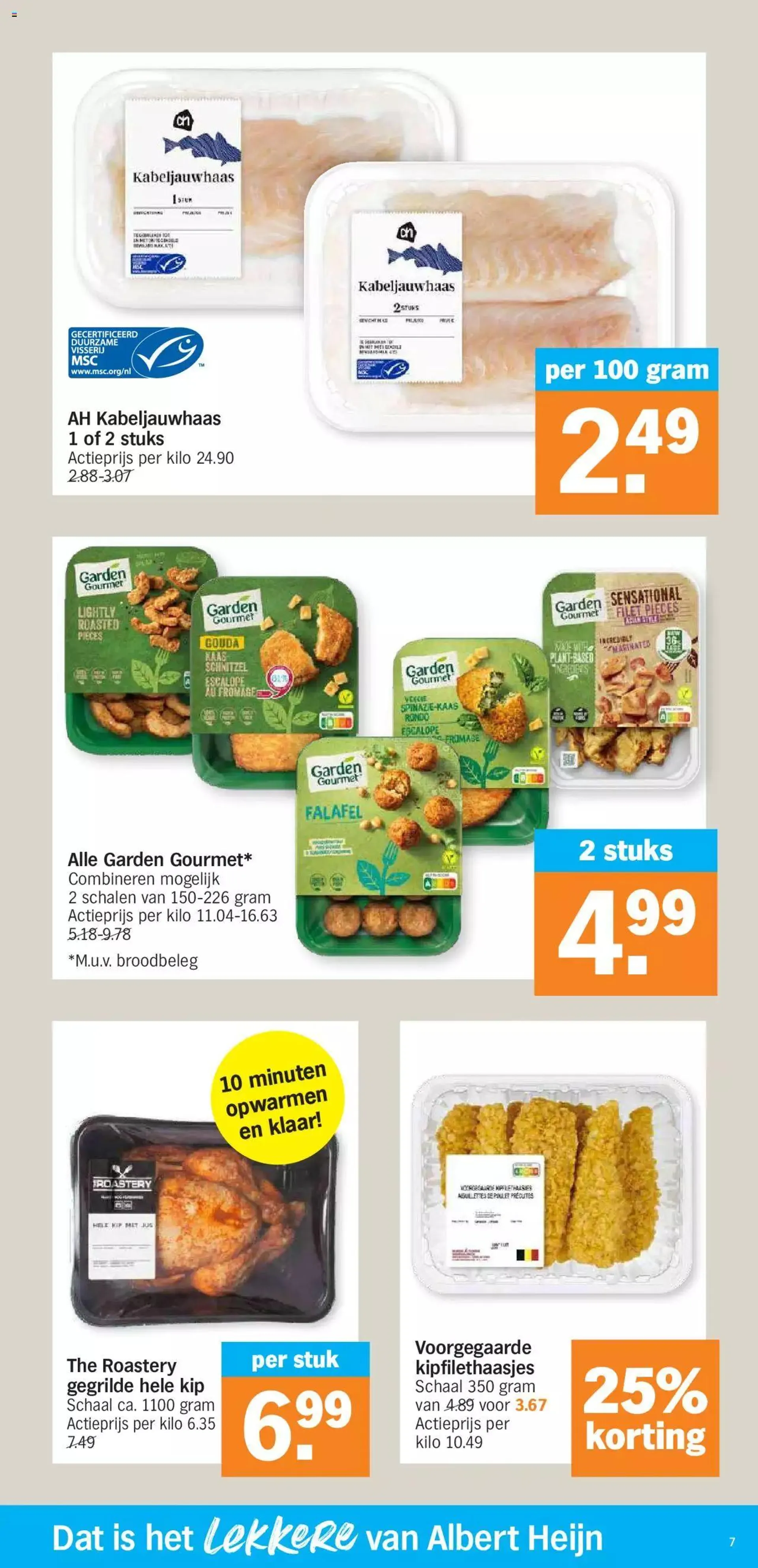 Albert Heijn folder week / de la semaine 18 - 6