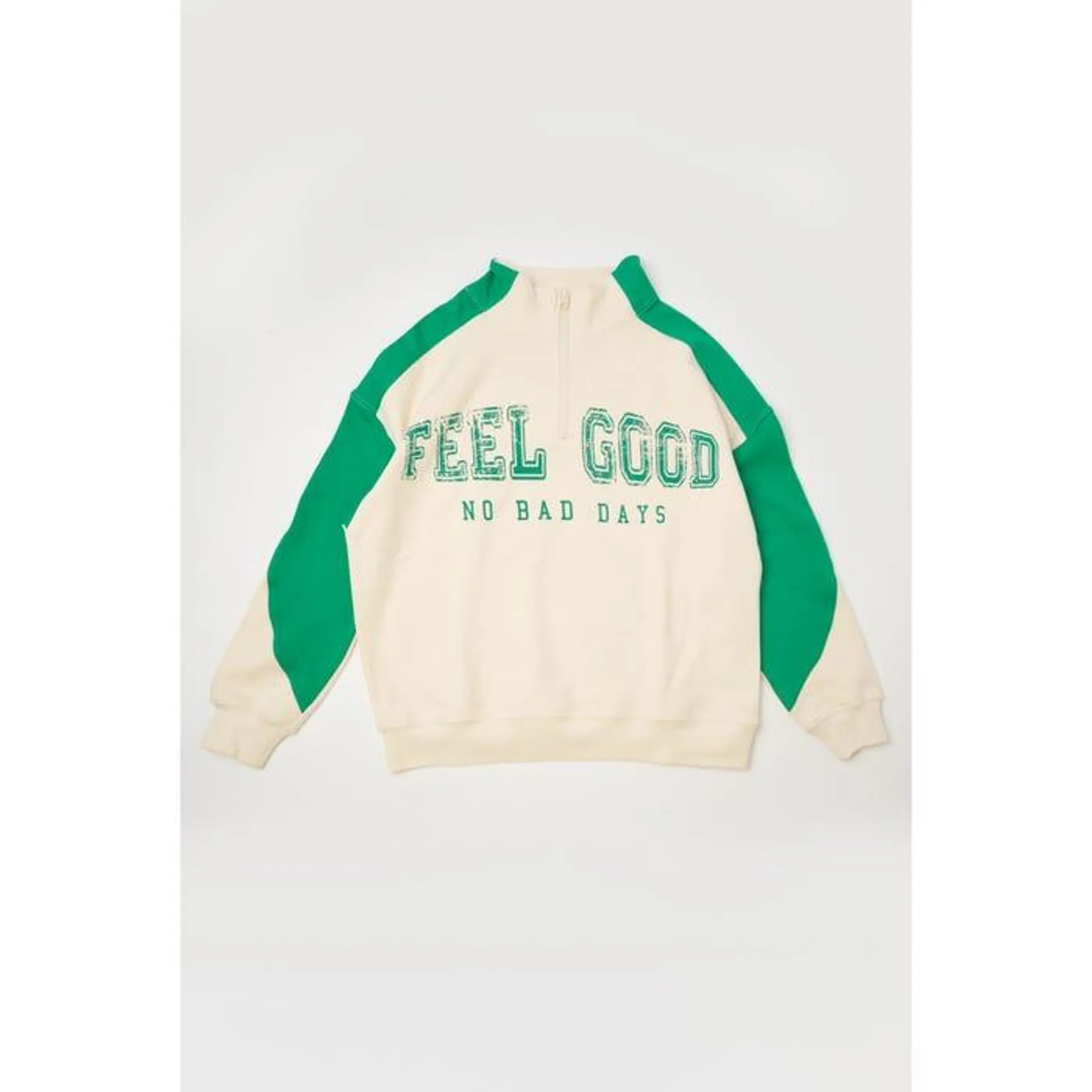 Sweater met rits Tieners - Retro Club