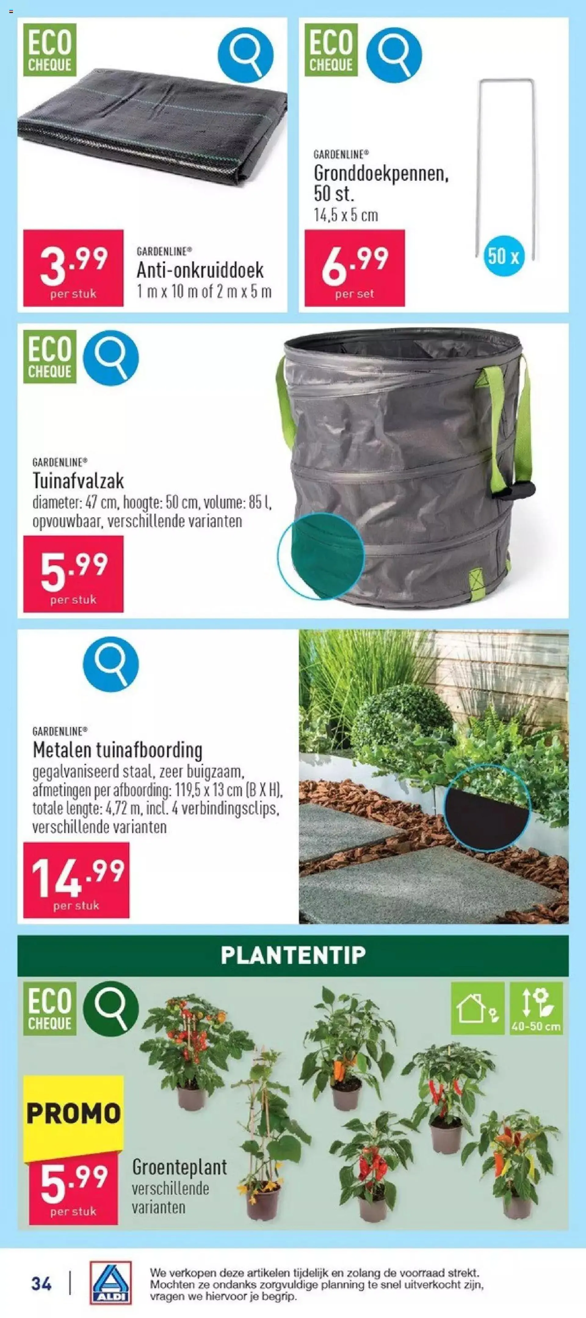 Aldi folder week 16 van 20 april tot 31 december 2024 - folder pagina 34