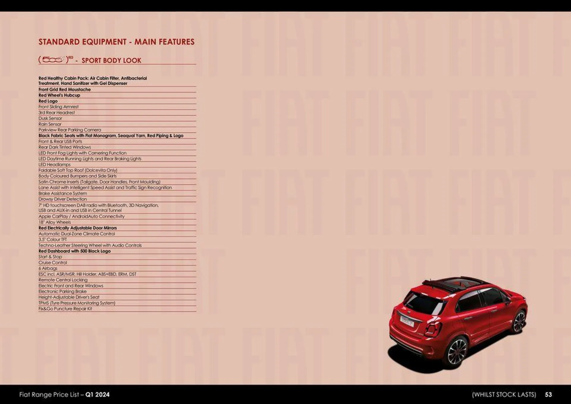 Fiat Range Price List – Q1 2024 van 26 maart tot 26 maart 2025 - folder pagina 53