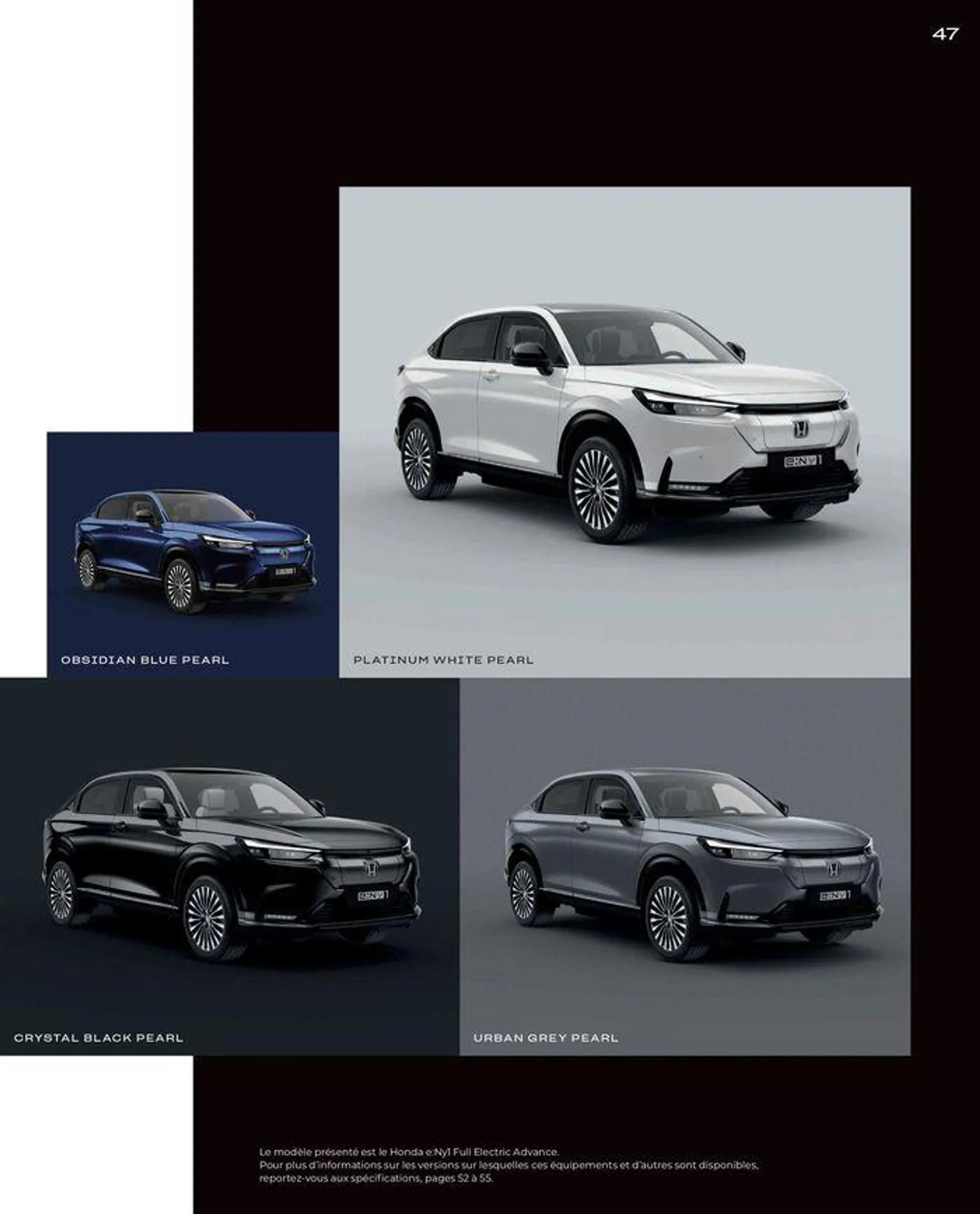 Honda e:Ny1 — Brochure van 18 april tot 18 april 2025 - folder pagina 47