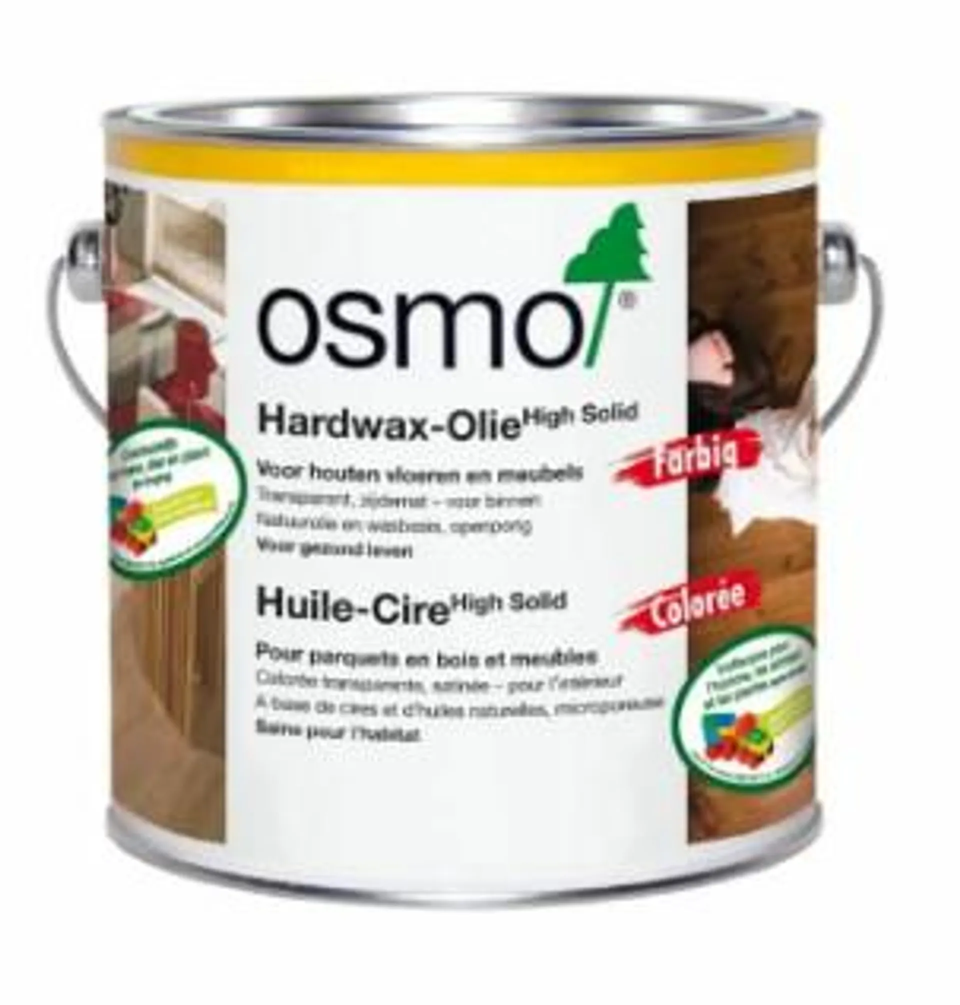 OSMO HARDWAX-OLIE AMBER 3072 2.50L