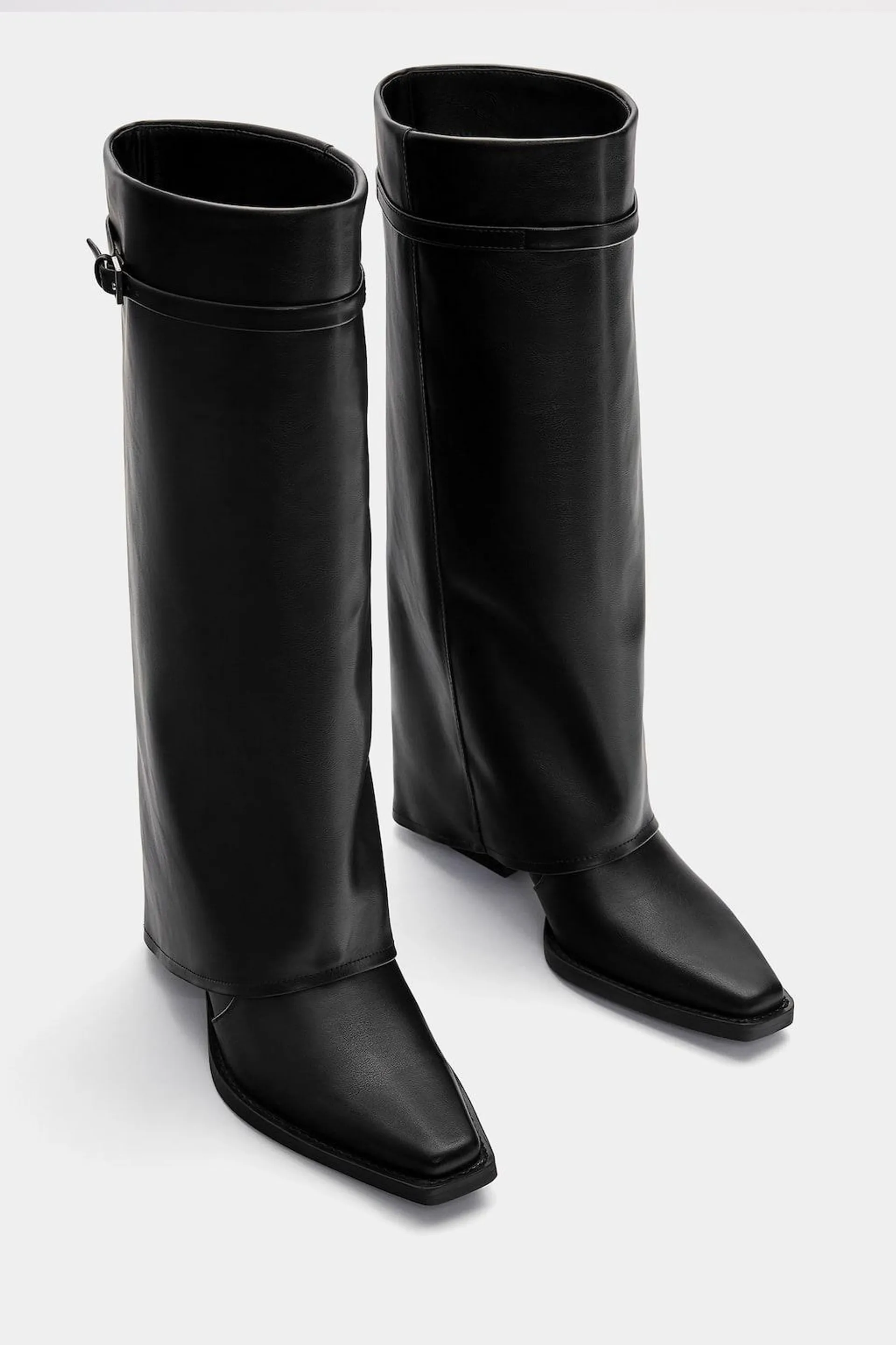 GAITER BOOTS WITH BUCKLES