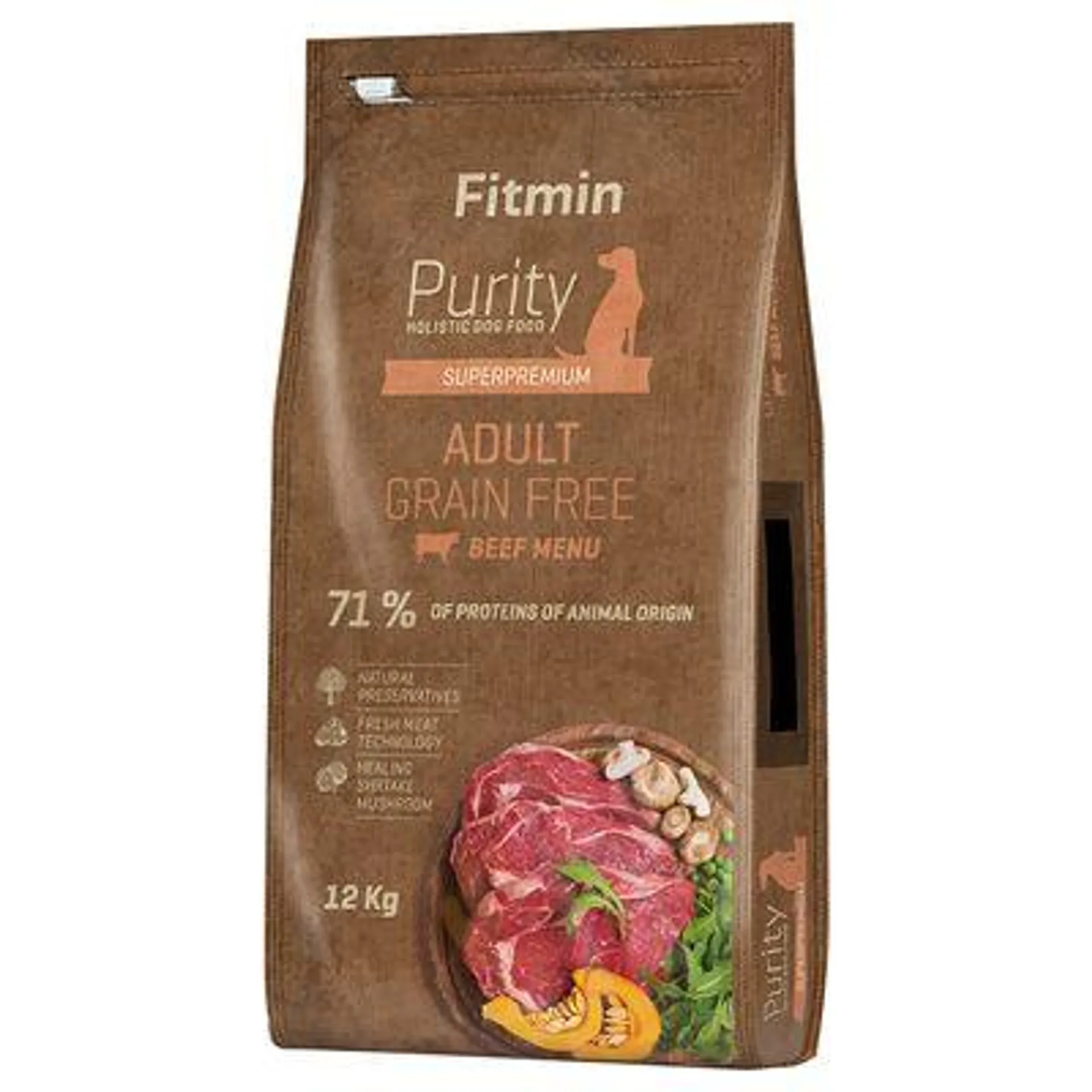 Fitmin dog Purity Adult, bœuf (sans céréales)