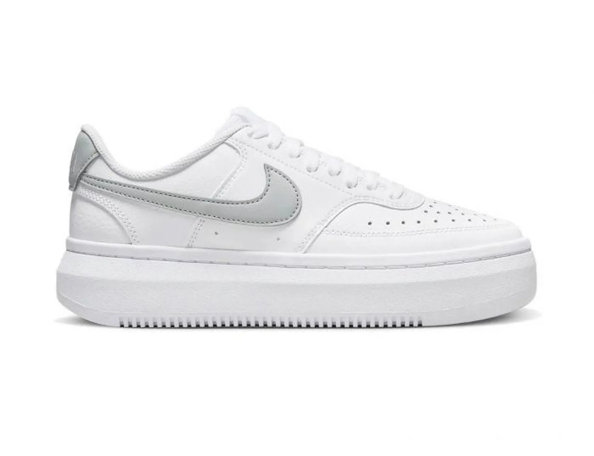 Nike - Court Vision Alta Leather Women - Damessneakers met Platformzool