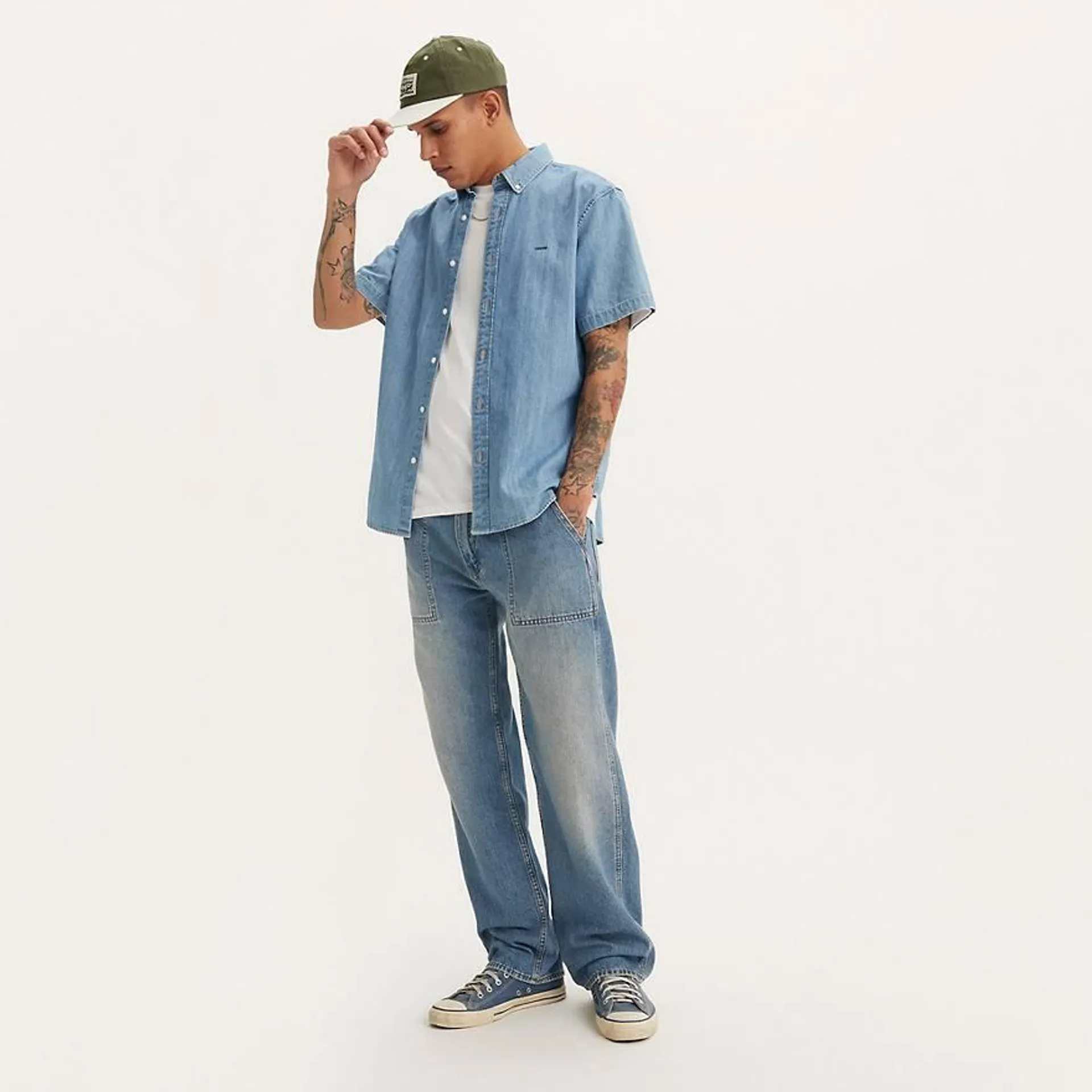 555™ Relaxed Straight Utility Jeans