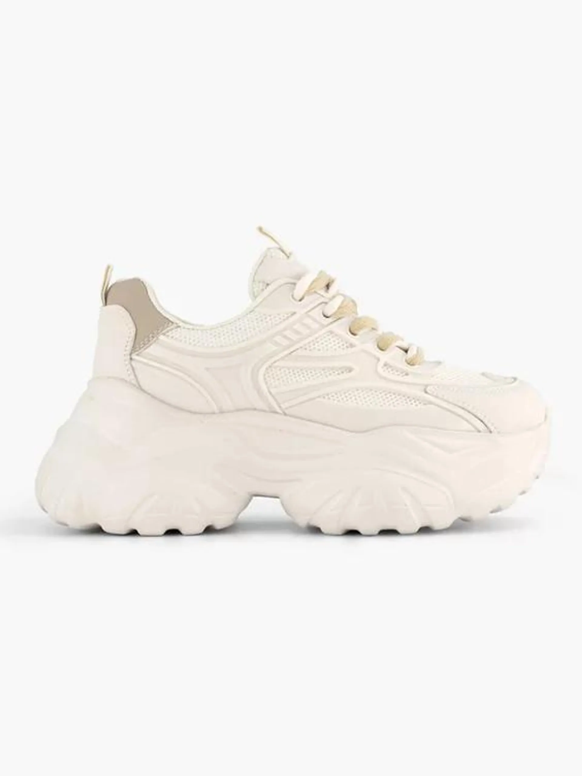 Beige chunky sneaker